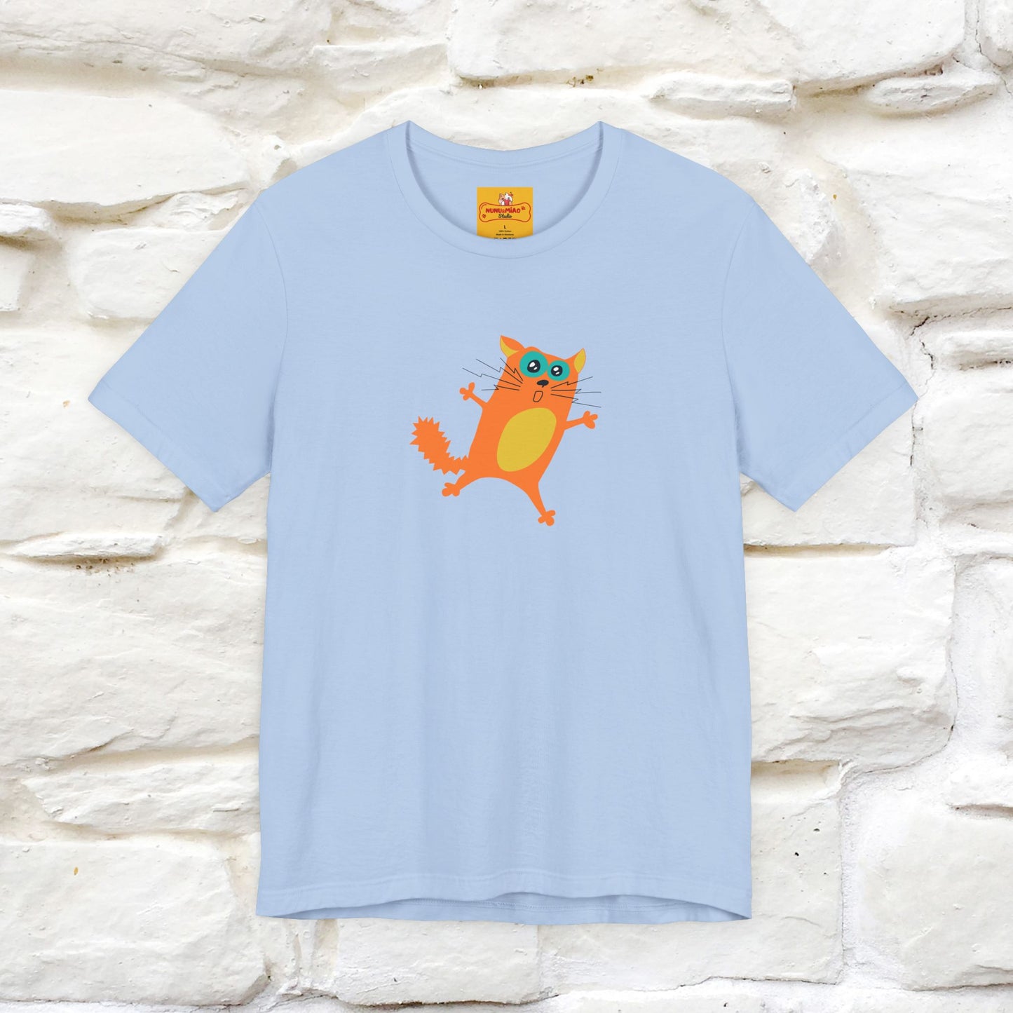 "It Always Seems Impossible Until It’s Done" Cat T-Shirt| Front & Back Design | Nunu&Miao Studio