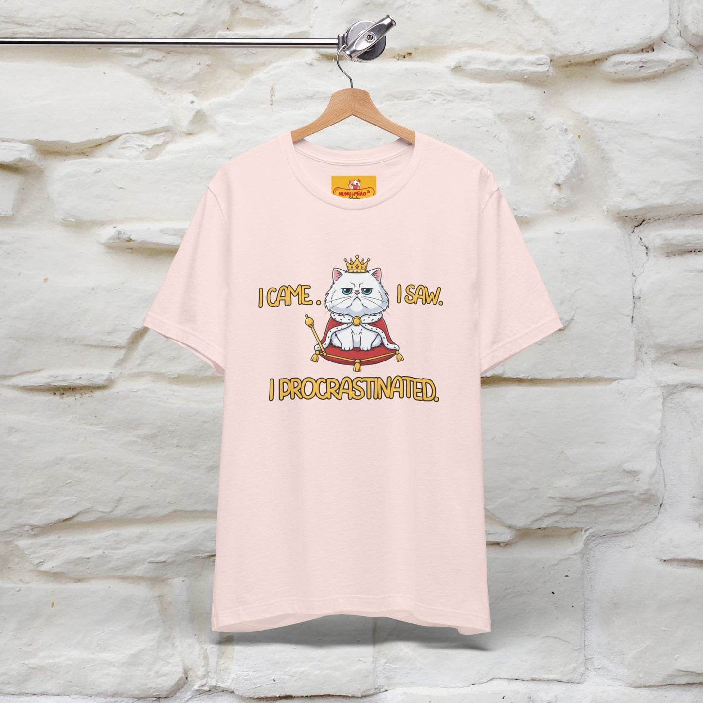 ''I came. I saw. I procrastinated.''| Funny T-Shirt | Nunu&Miao Studio