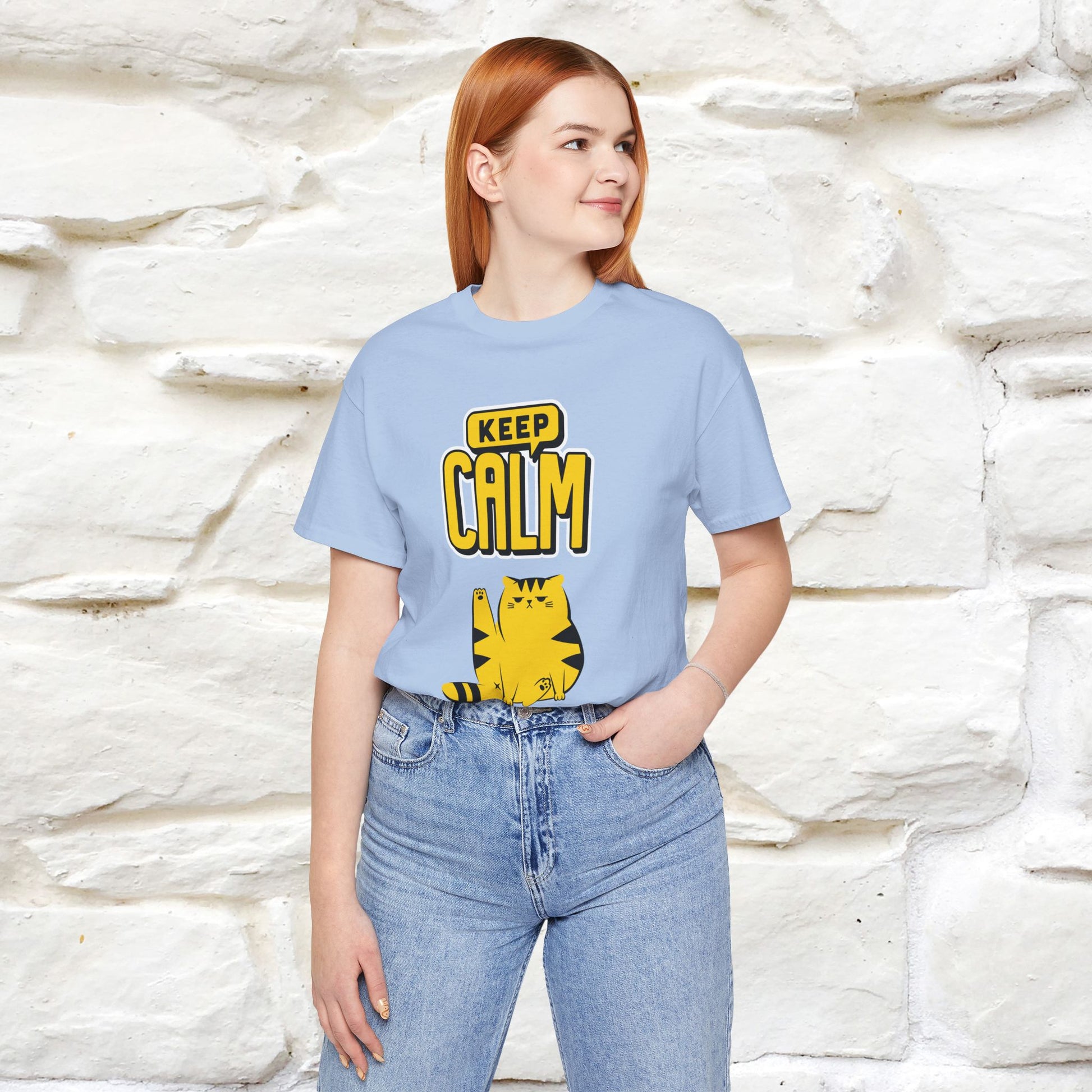 "Keep..."  | Cat T-Shirt  | Nunu&Miao Studio - Nunu&Miao Studio