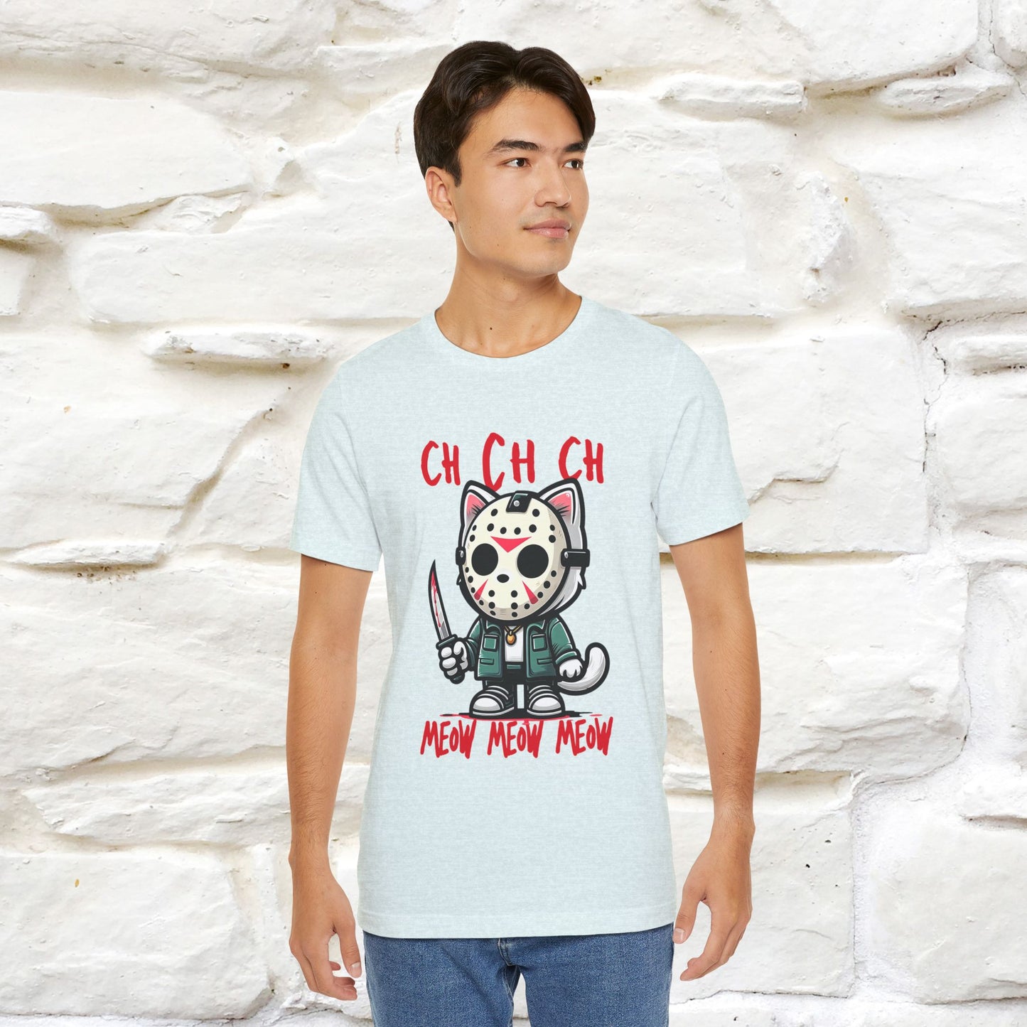 Paws N' Roses T-Shirt | Rock-Inspired Cat Lover Tee for Men & Women | 100% Cotton* - Nunu&Miao Studio