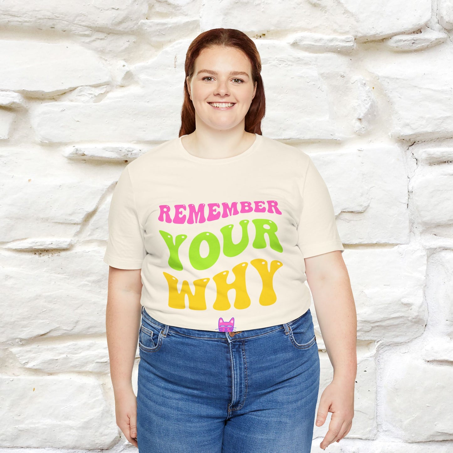 "Remember Your Why" Inspirational T-Shirt for Men & Women | 100% Cotton* - Nunu&Miao Studio
