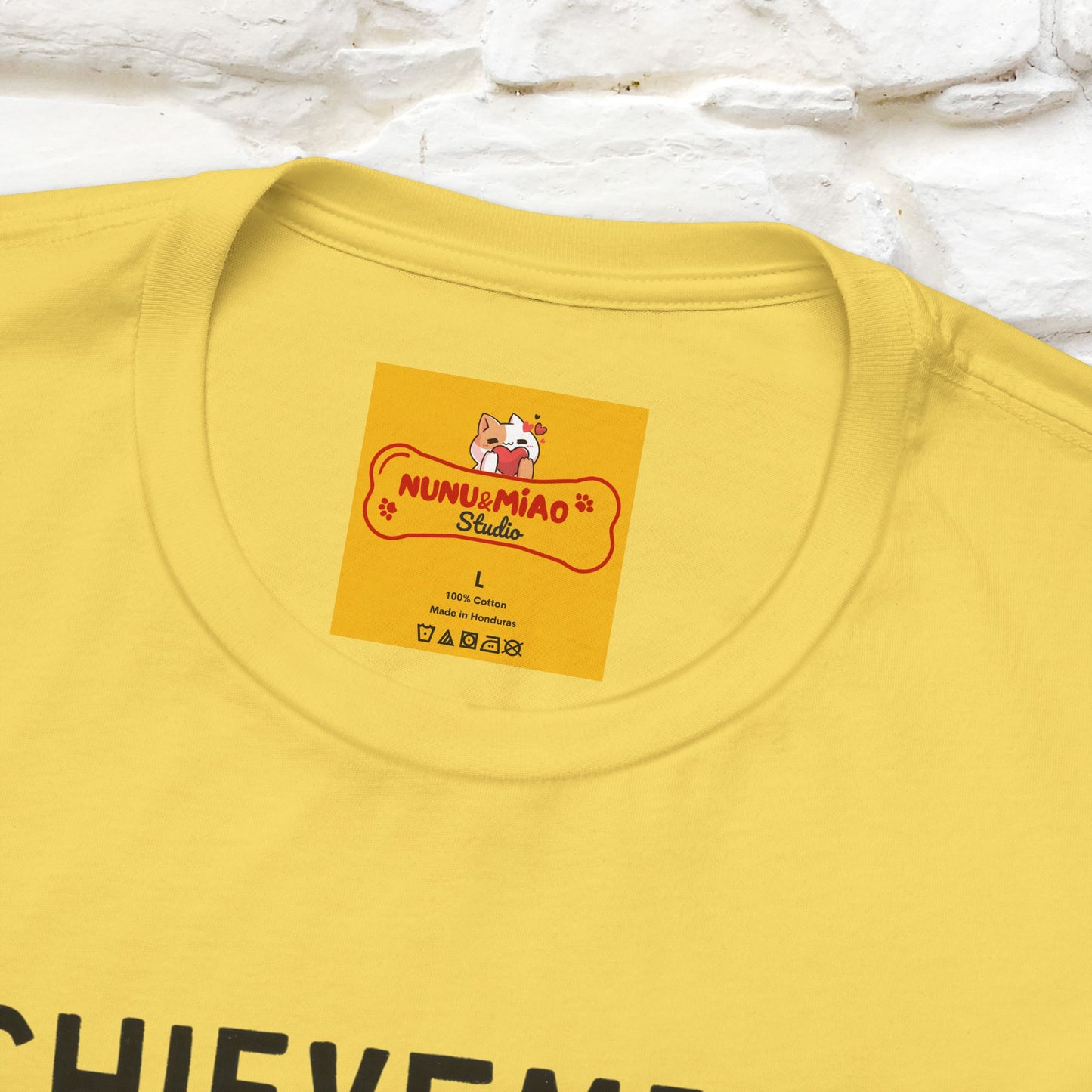 "Achievement Unlocked Bare Minimum." |Cat T-Shirt | Nunu&Miao Studio