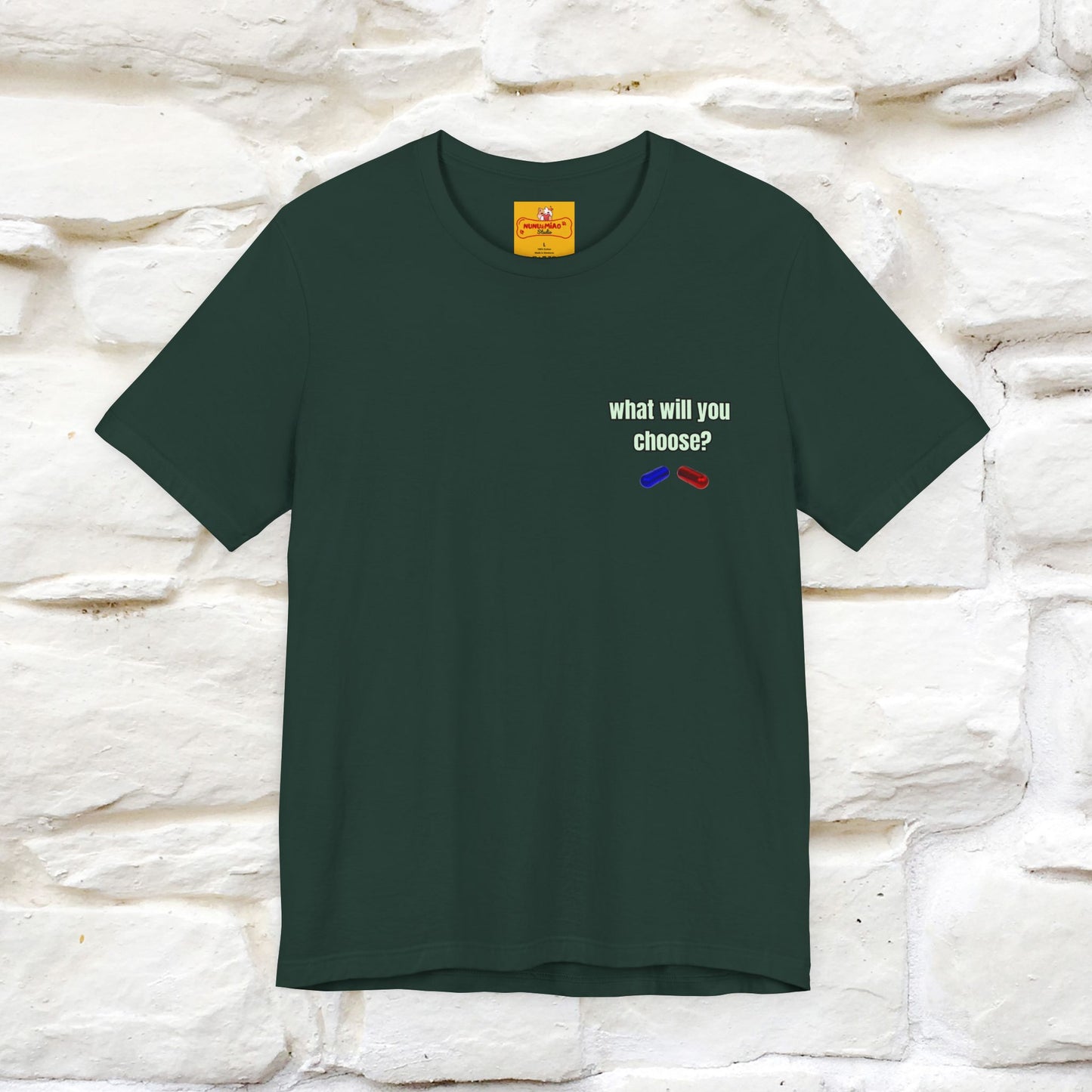 The Catrix: What Will You Choose? | Cat T-Shirt |Nunu&Miao Studio - Nunu&Miao Studio