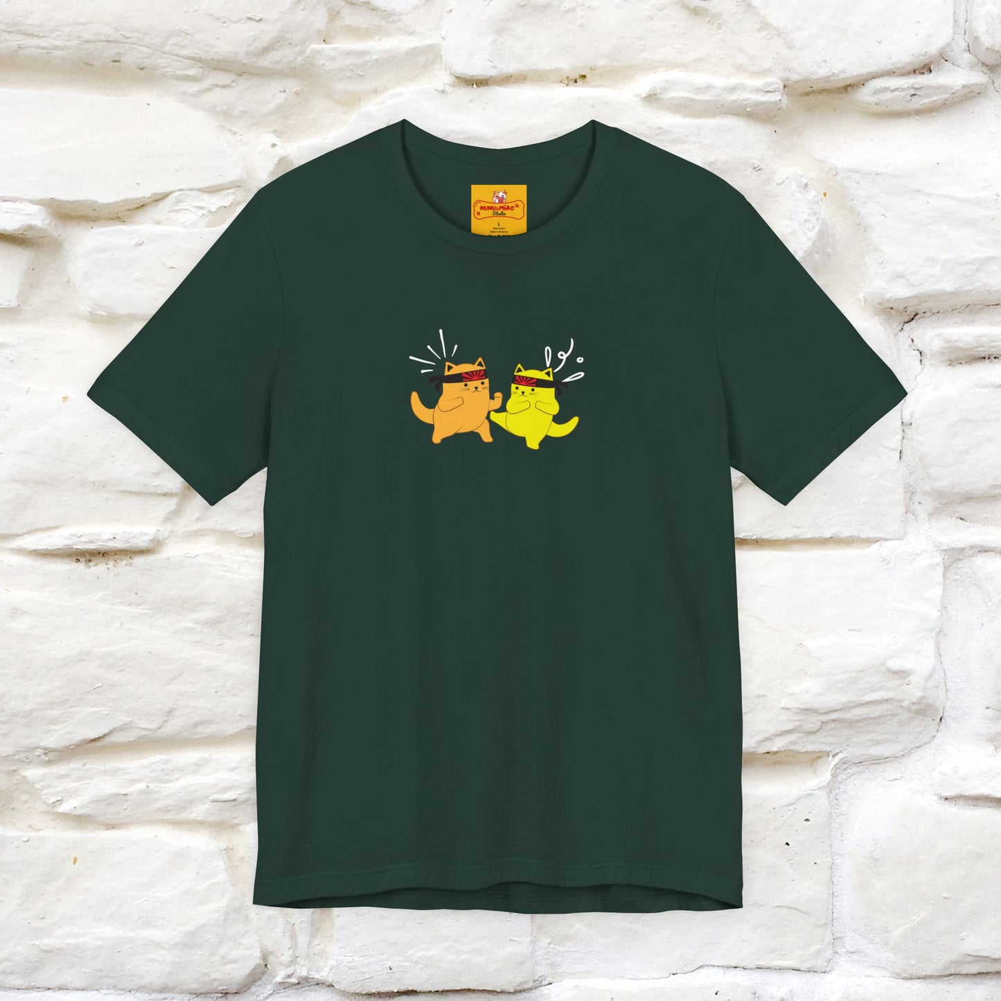 "You Have the Power to Protect Your Peace" Cat T-Shirt| Front & Back Design | Nunu&Miao Studio