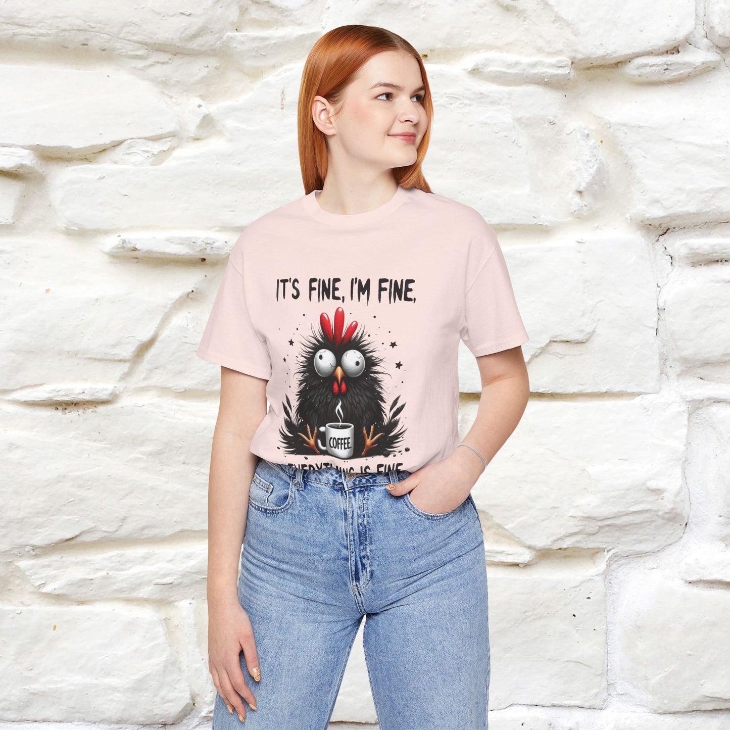 "Everything Is Fine" |Funny T-Shirt | Nunu&Miao Studio