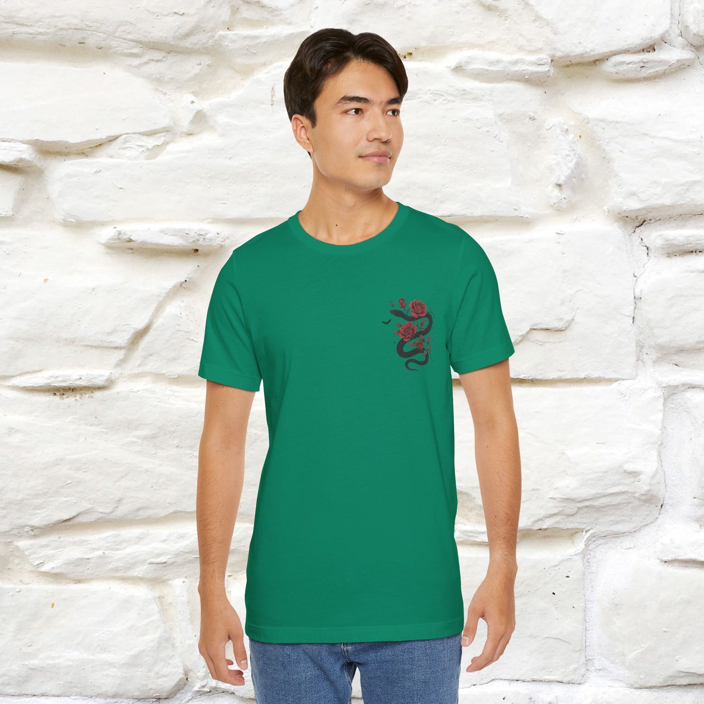 "The Rose and The Snake " Halloween T-shirt |Nunu&Miao Studio