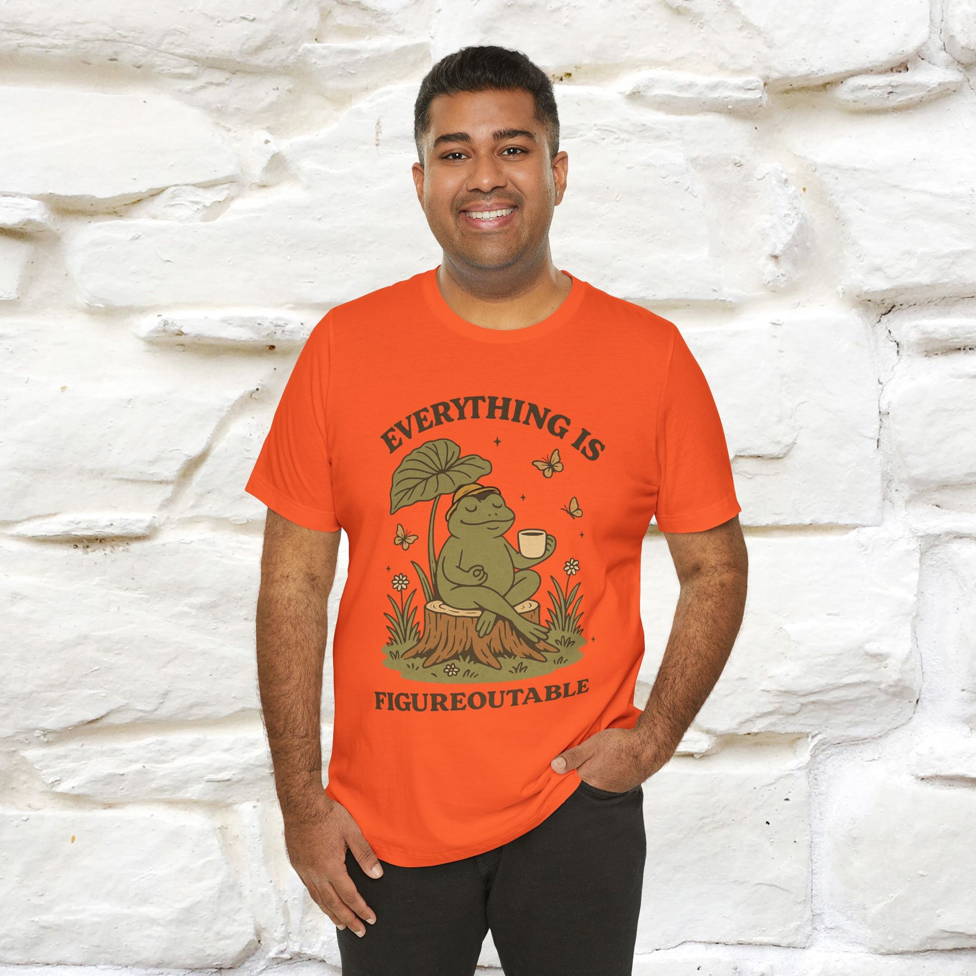 "Everything Is Fugureoutable"| Lifestyle Shirt |Nunu&Miao Studio - Nunu&Miao Studio