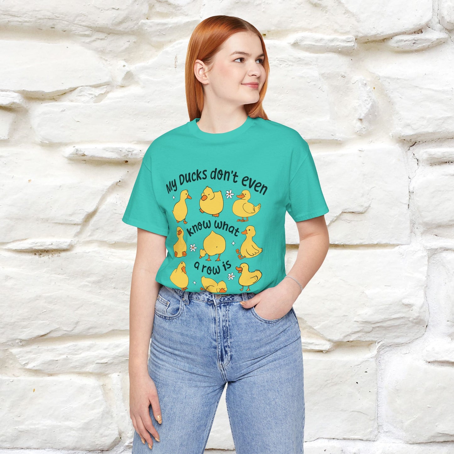 "My Duck Don't Even Know What A Row Is" Funny T-shirt |Nunu&Miao Studio