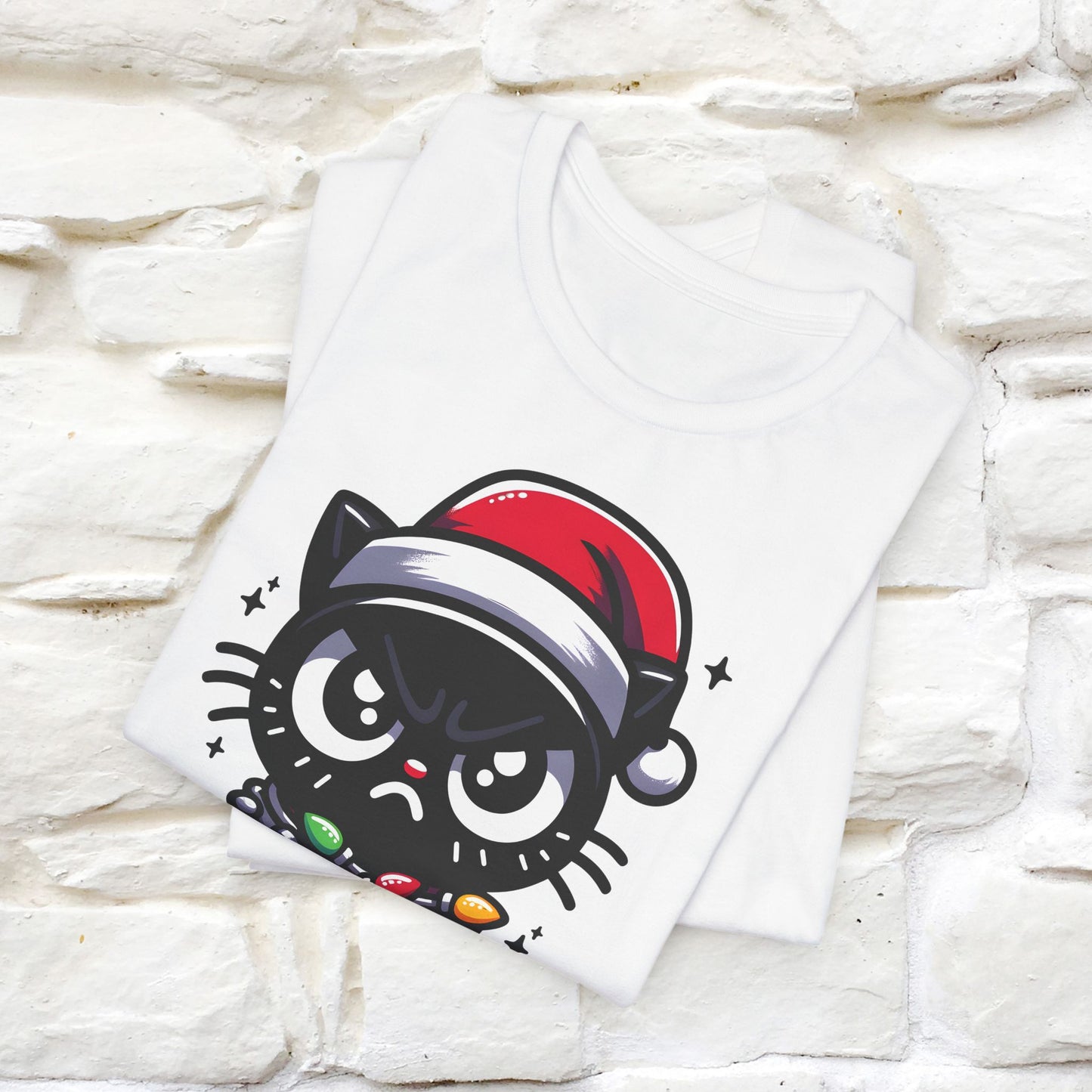 Is This Jolly Enough? | Funny Cat Christmas Shirt for Men & Women | 100% Cotton*