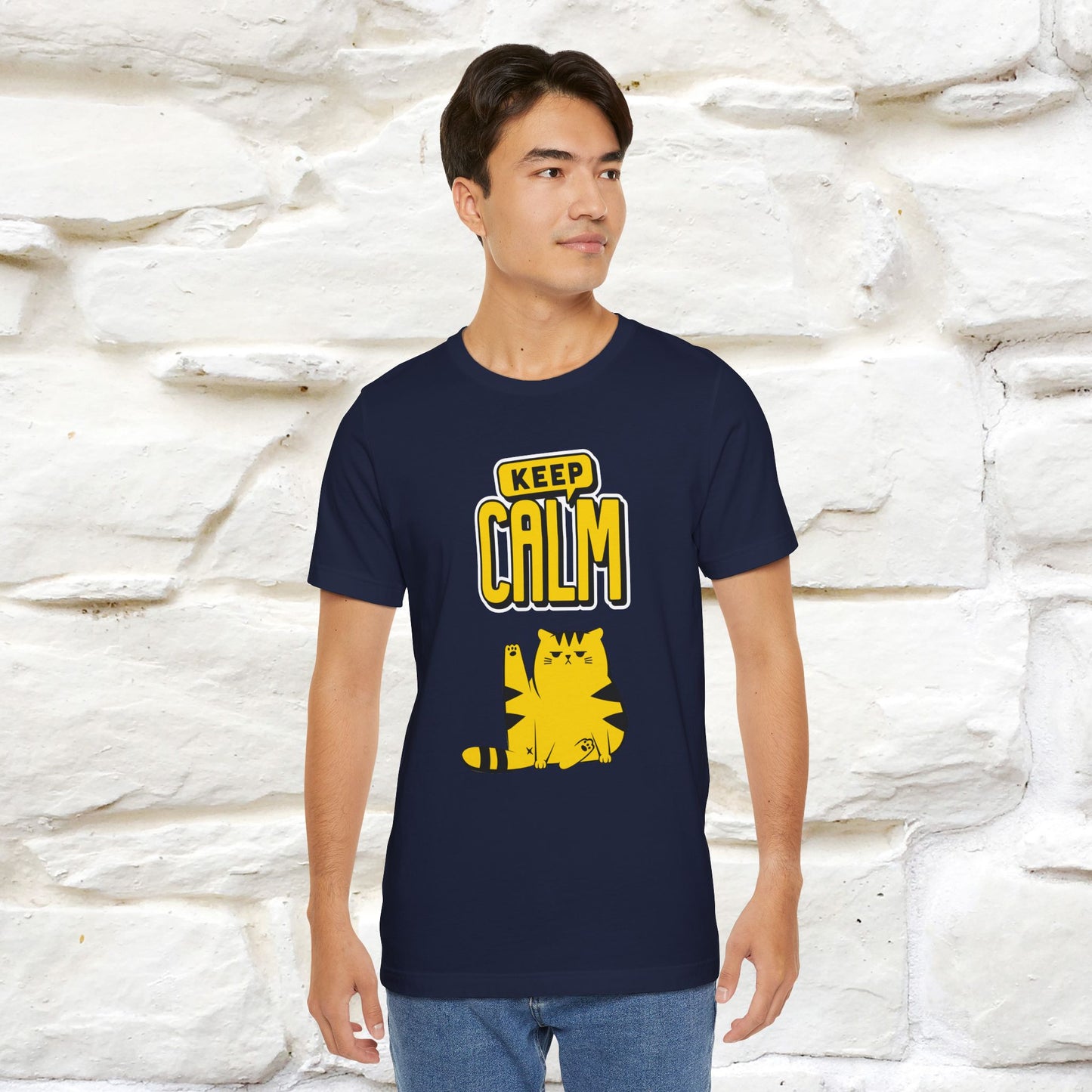 "Keep..." | Cat T-Shirt | Nunu&Miao Studio