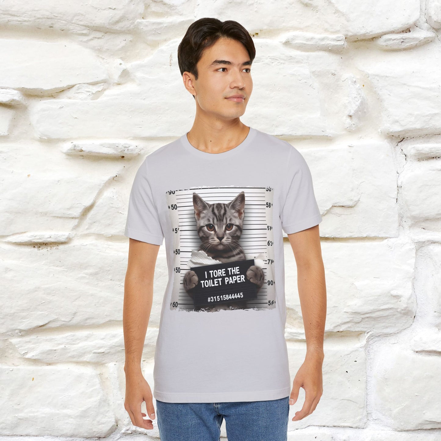 ''I Tore The Toilet Paper'' | Funny Cat T-Shirt | Nunu&Miao Studio