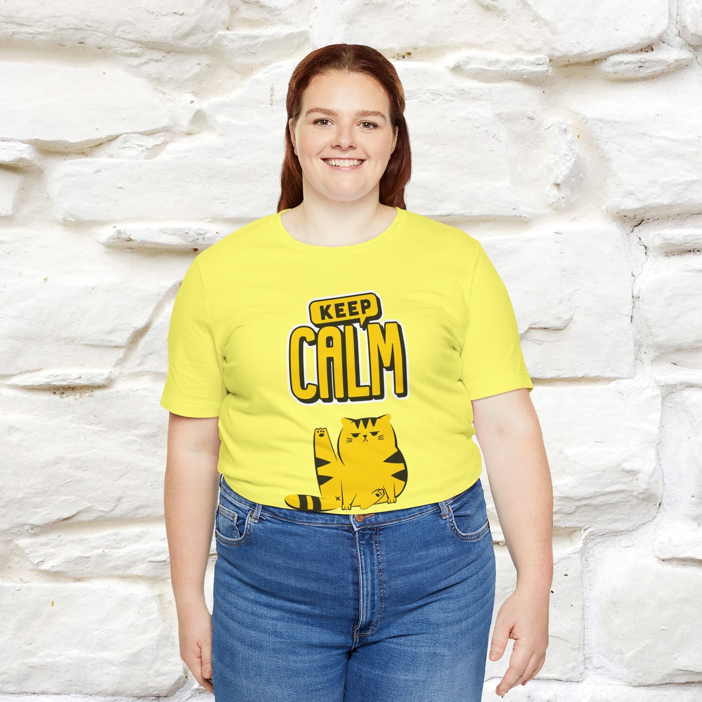 "Keep..." | Cat T-Shirt | Nunu&Miao Studio