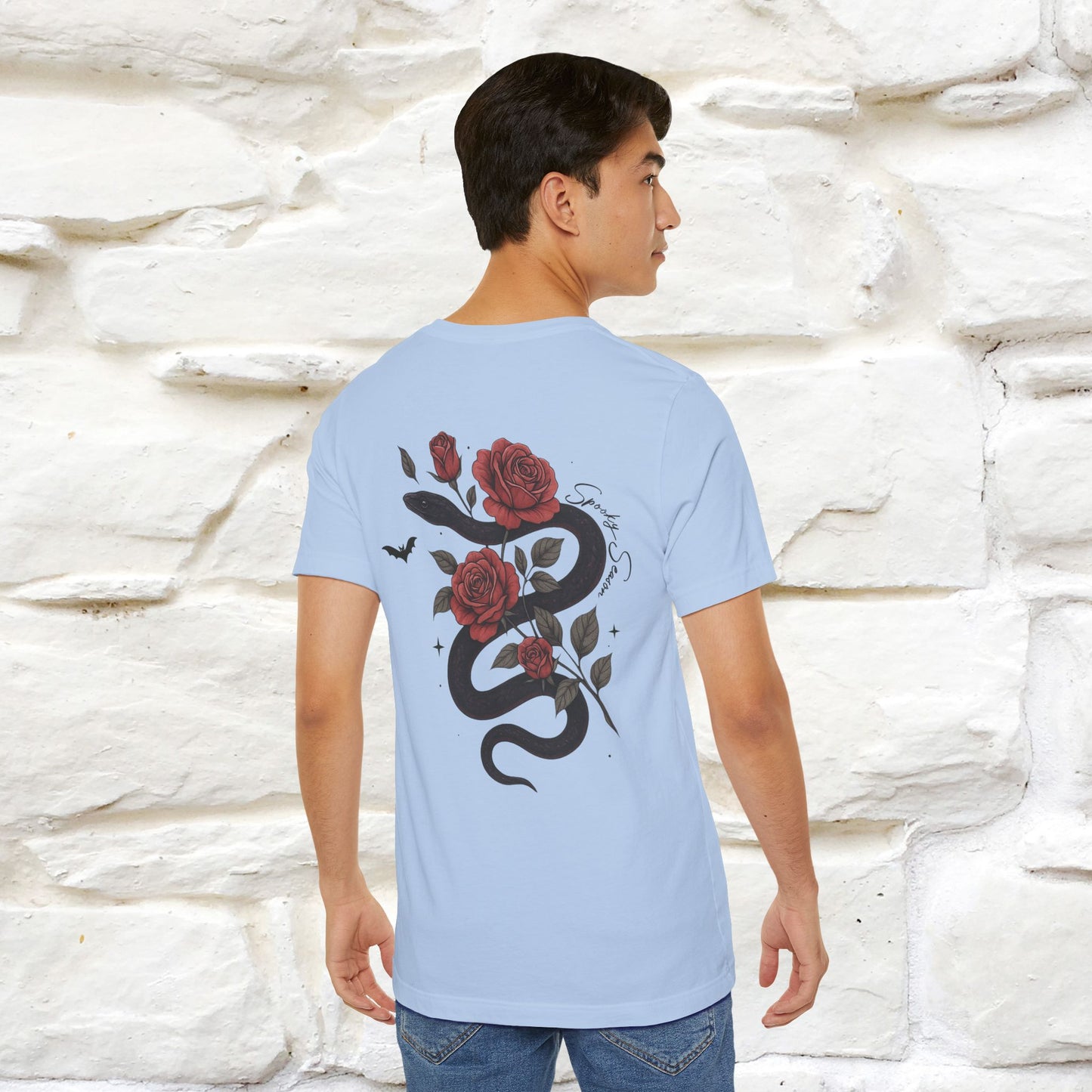 "The Rose and The Snake " Halloween T-shirt |Nunu&Miao Studio