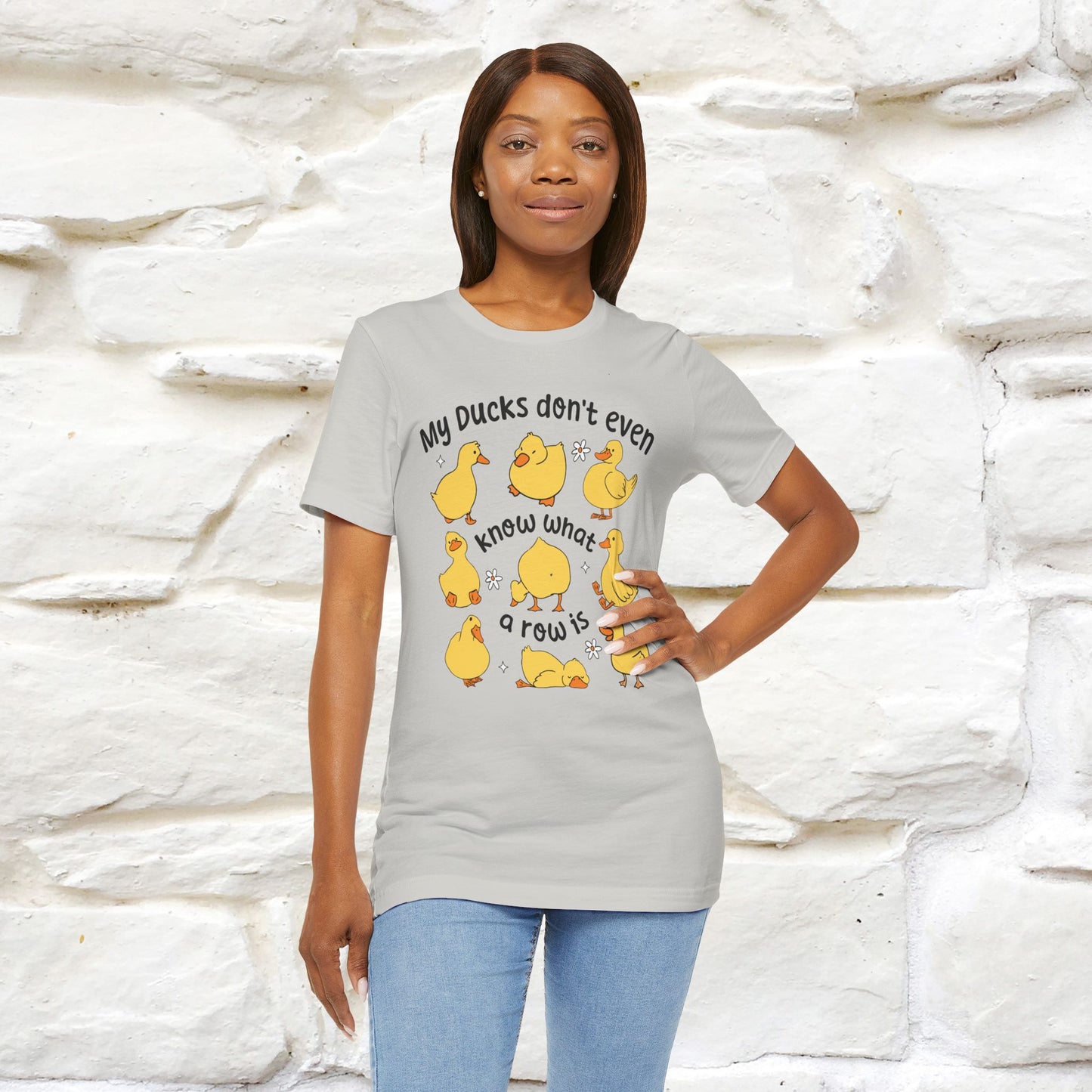 "My Duck Don't Even Know What A Row Is" Funny T-shirt |Nunu&Miao Studio