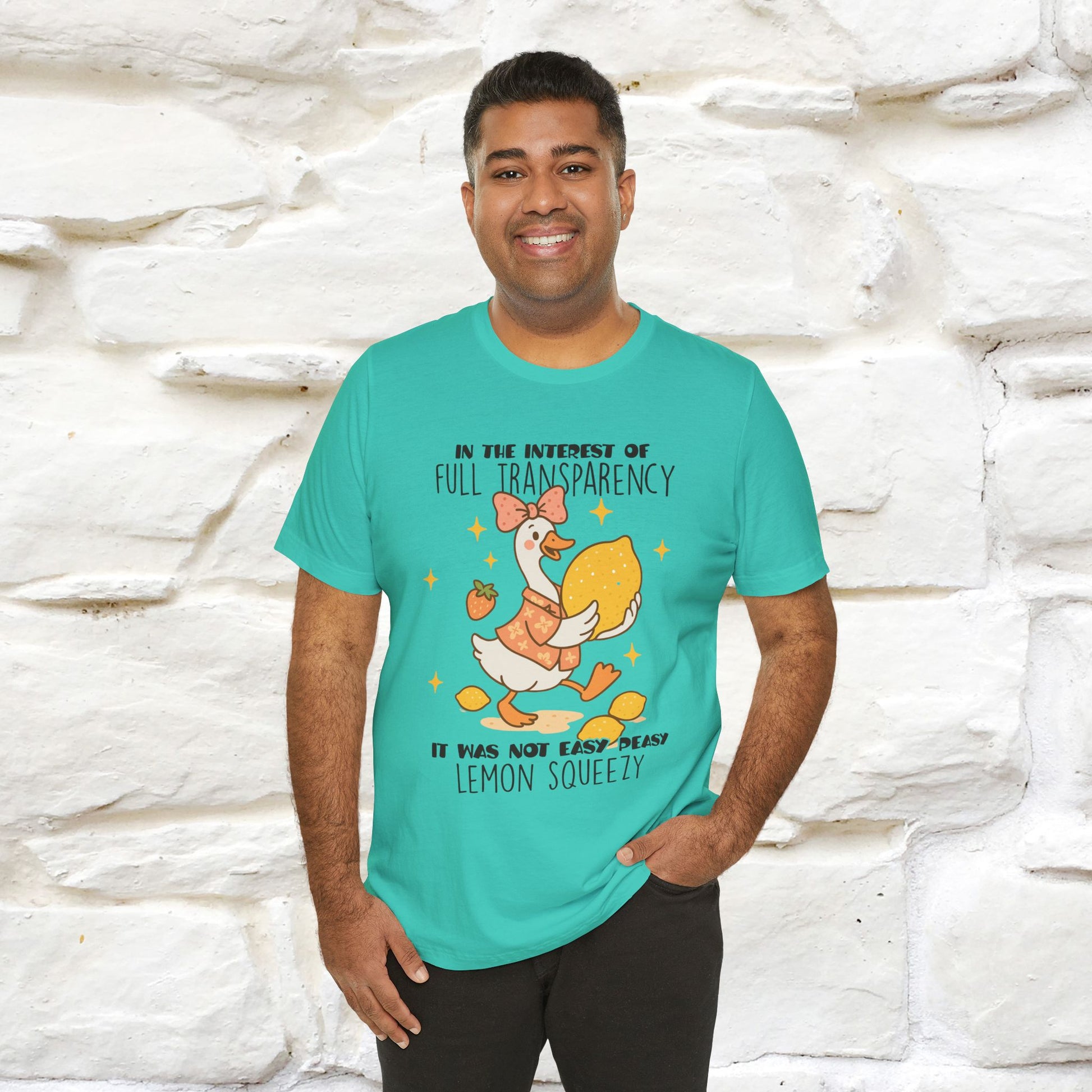 "It Was Not Easy Peasy" Funny T-shirt |Nunu&Miao Studio - Nunu&Miao Studio