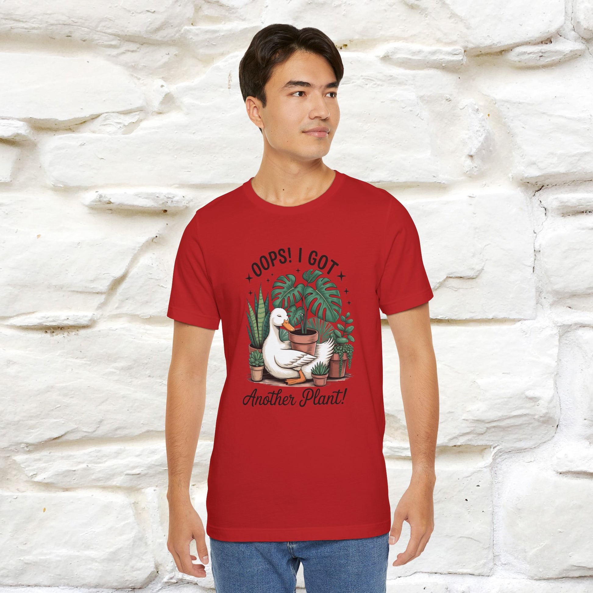 "Oops! I Got Another Plant" Plant T-shirt |Nunu&Miao Studio - Nunu&Miao Studio