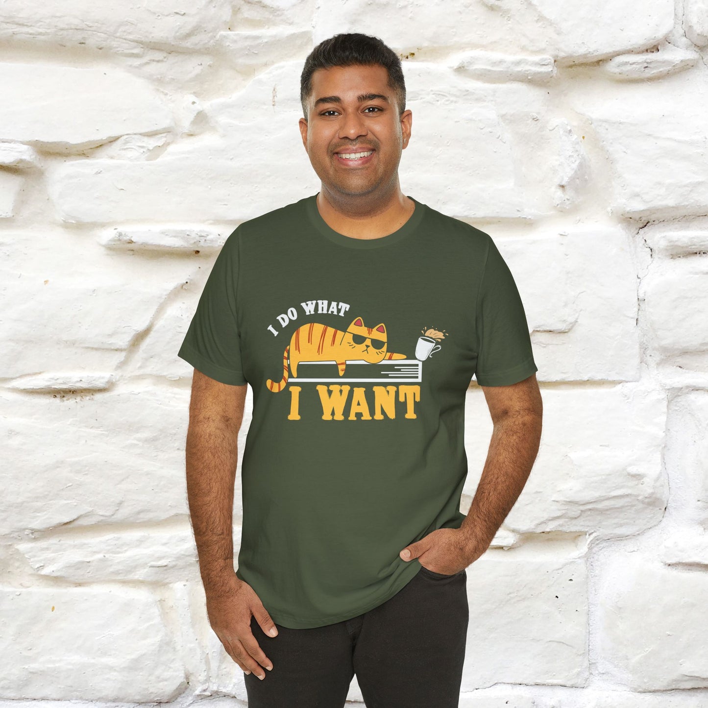"I Do What I Want" Cat T-Shirt | Nunu & Miao Studio