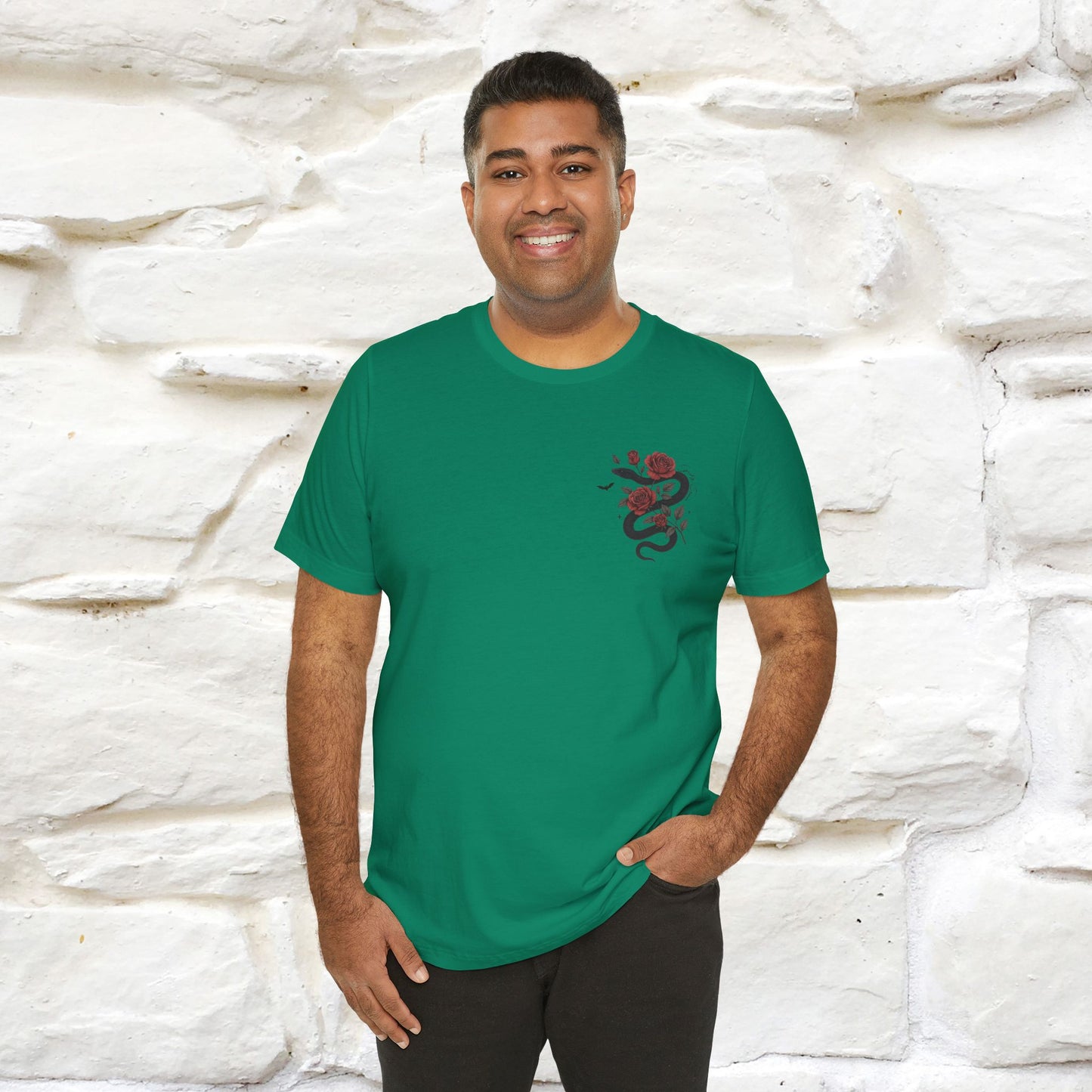 "The Rose and The Snake " Halloween T-shirt |Nunu&Miao Studio