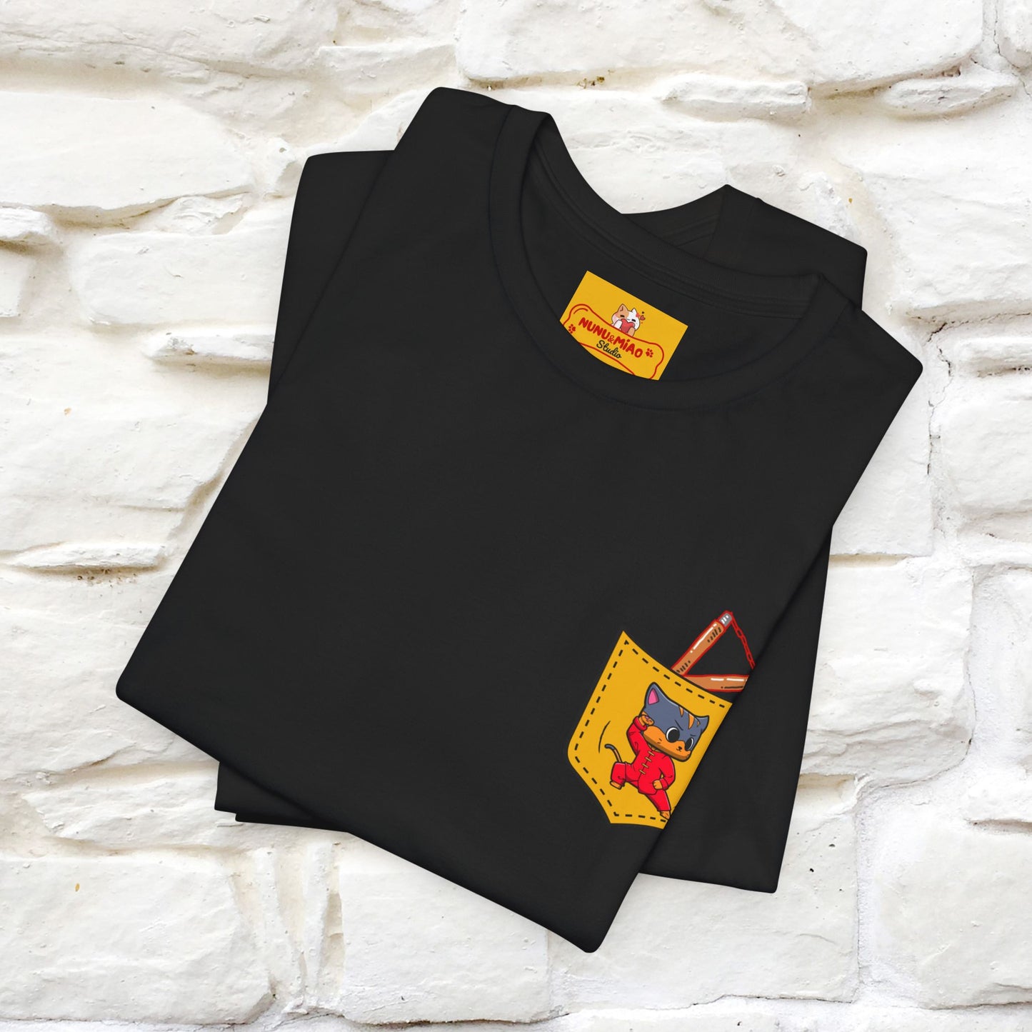 "Be Like Water: Cattitude Master | Cat T-Shirt |Nunu&Miao Studio
