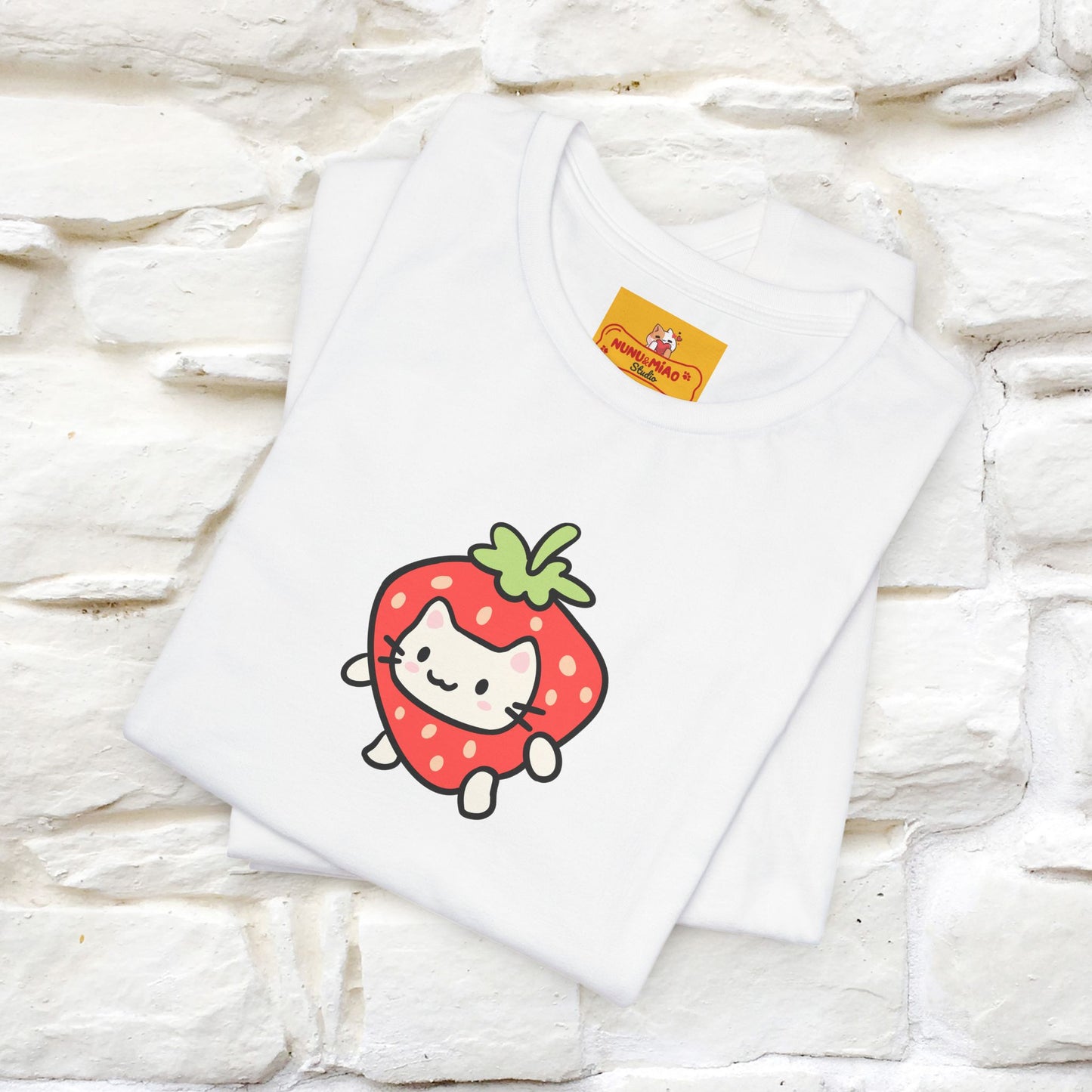 "Dream Without Fear And Love Without Limits'' Cat T-Shirt | Front & Back Design | Nunu&Miao Studio
