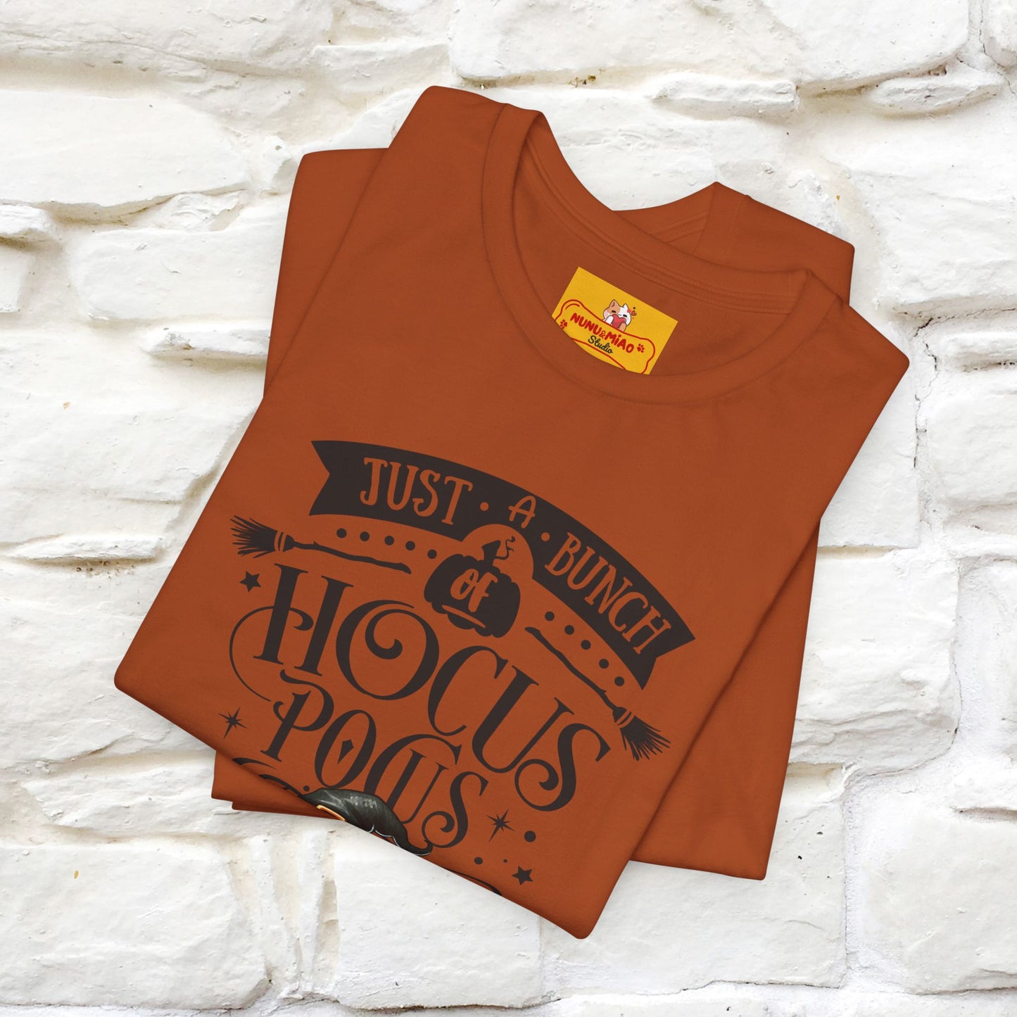 "Just A Bunch Of Hocus Pocus" Cat T-shirt |Nunu&Miao Studio