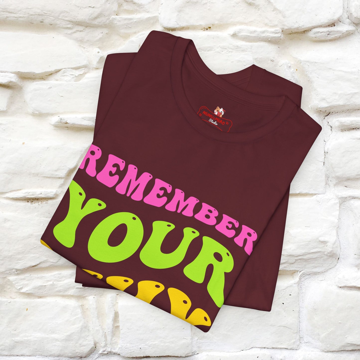 "Remember Your Why" Inspirational T-Shirt for Men & Women | 100% Cotton* - Nunu&Miao Studio