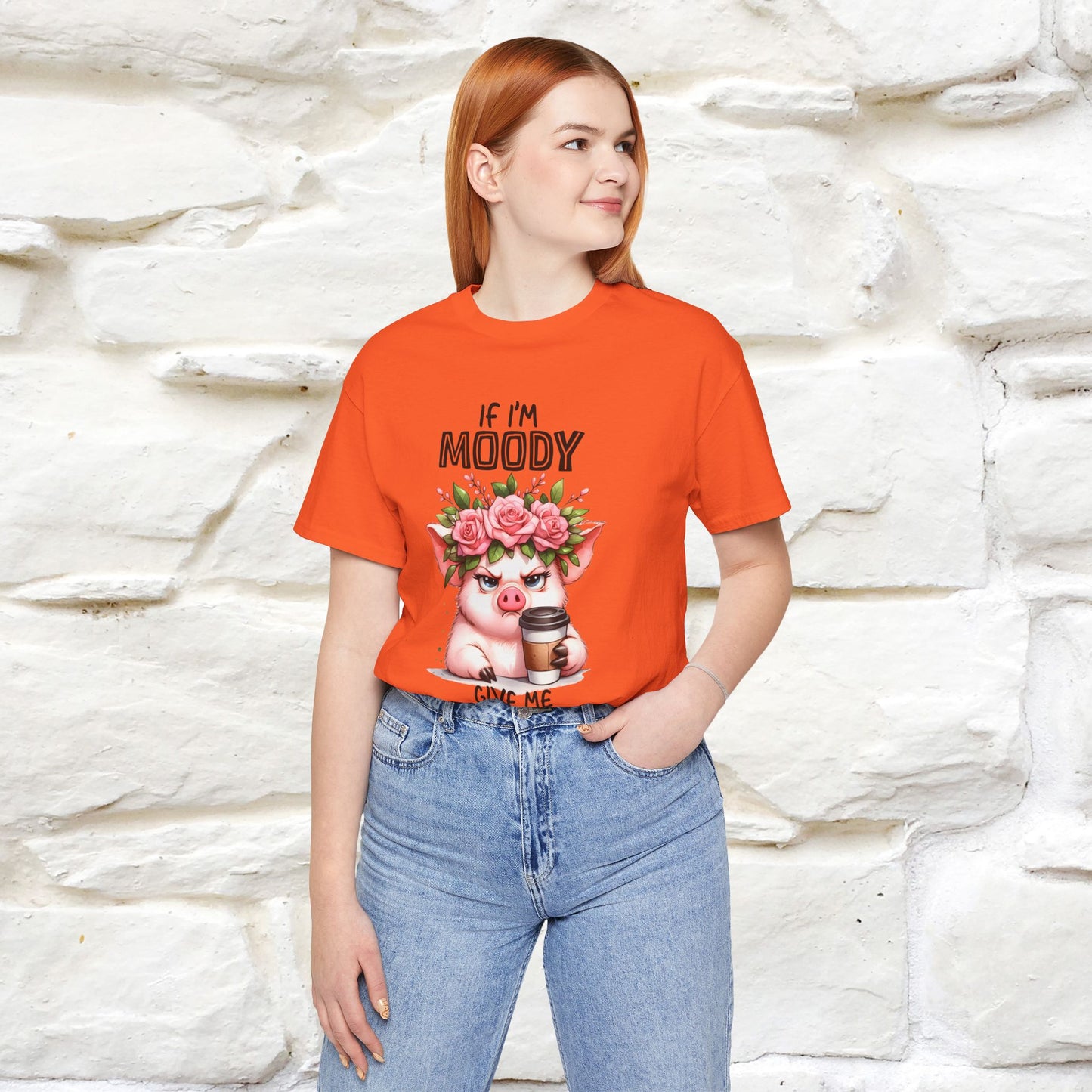 ''If I'm Moody Give Me Foody''| Funny T-Shirt | Nunu&Miao Studio