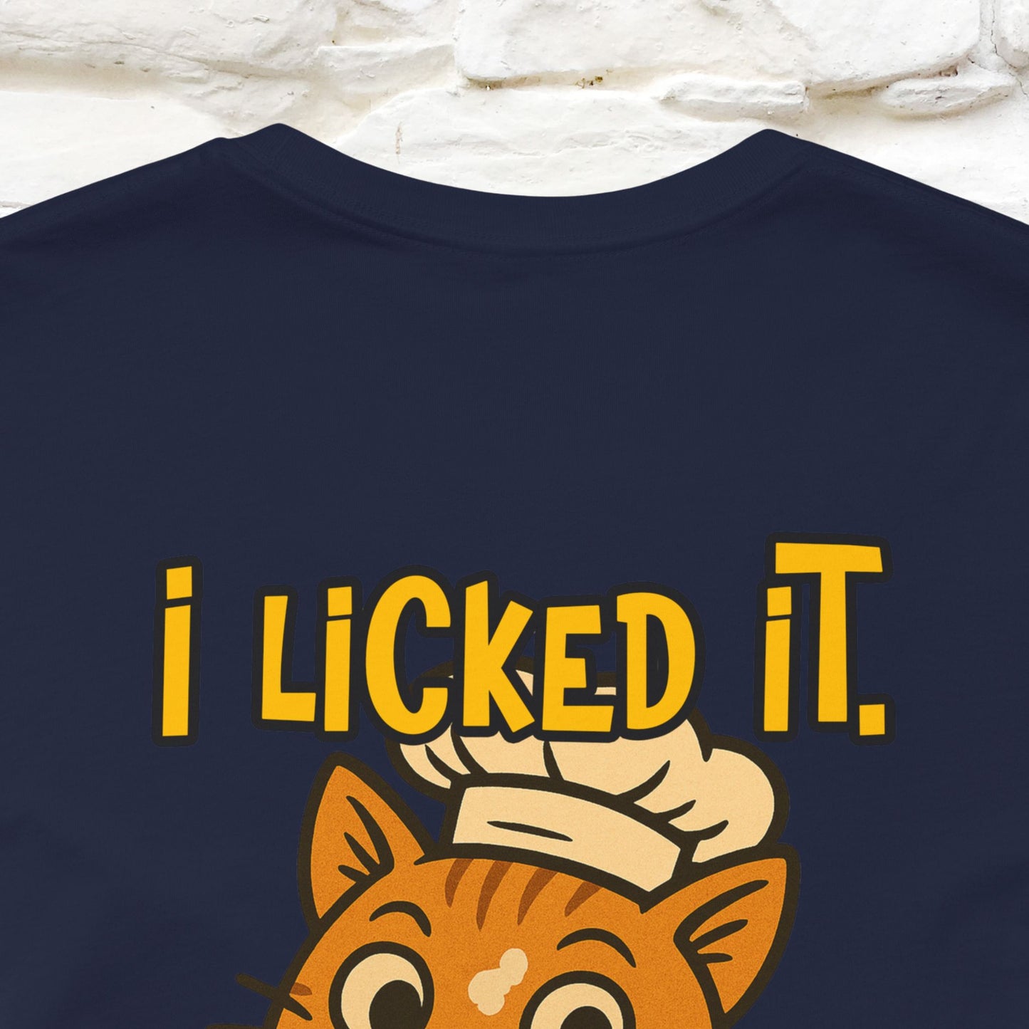 "I Licked It. It's Mine " |Cat T-Shirt | Nunu&Miao Studio