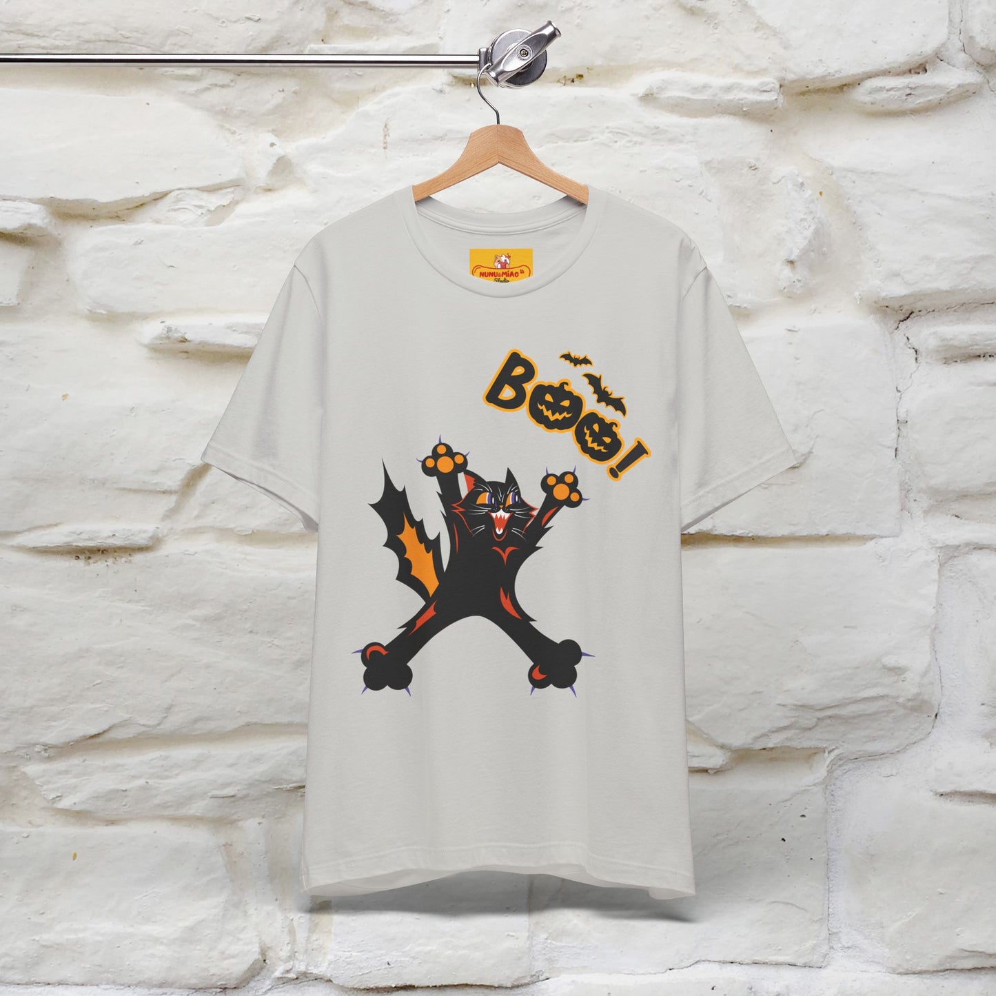 "Boo" Cat T-shirt |Nunu&Miao Studio