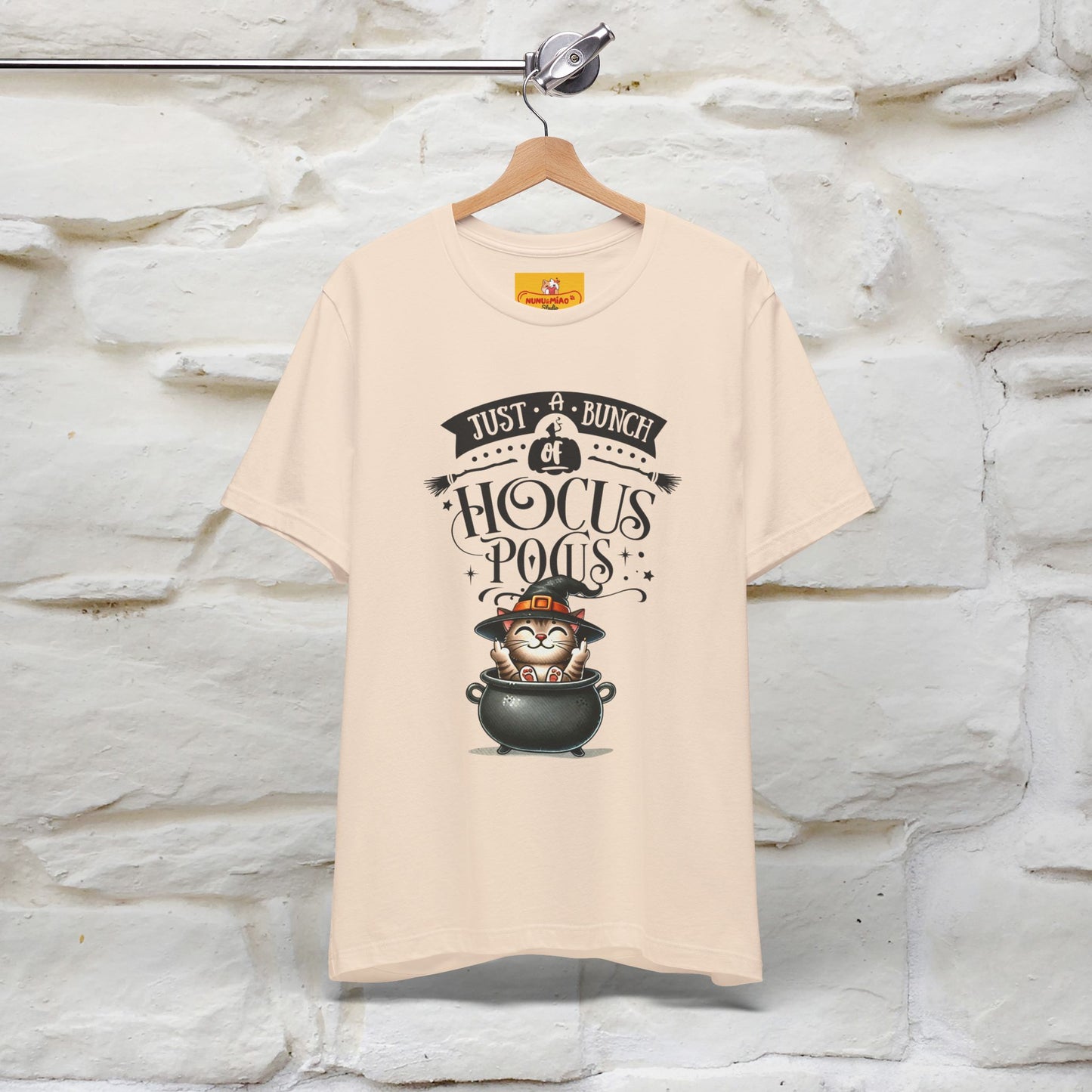 "Just A Bunch Of Hocus Pocus" Cat T-shirt |Nunu&Miao Studio - Nunu&Miao Studio