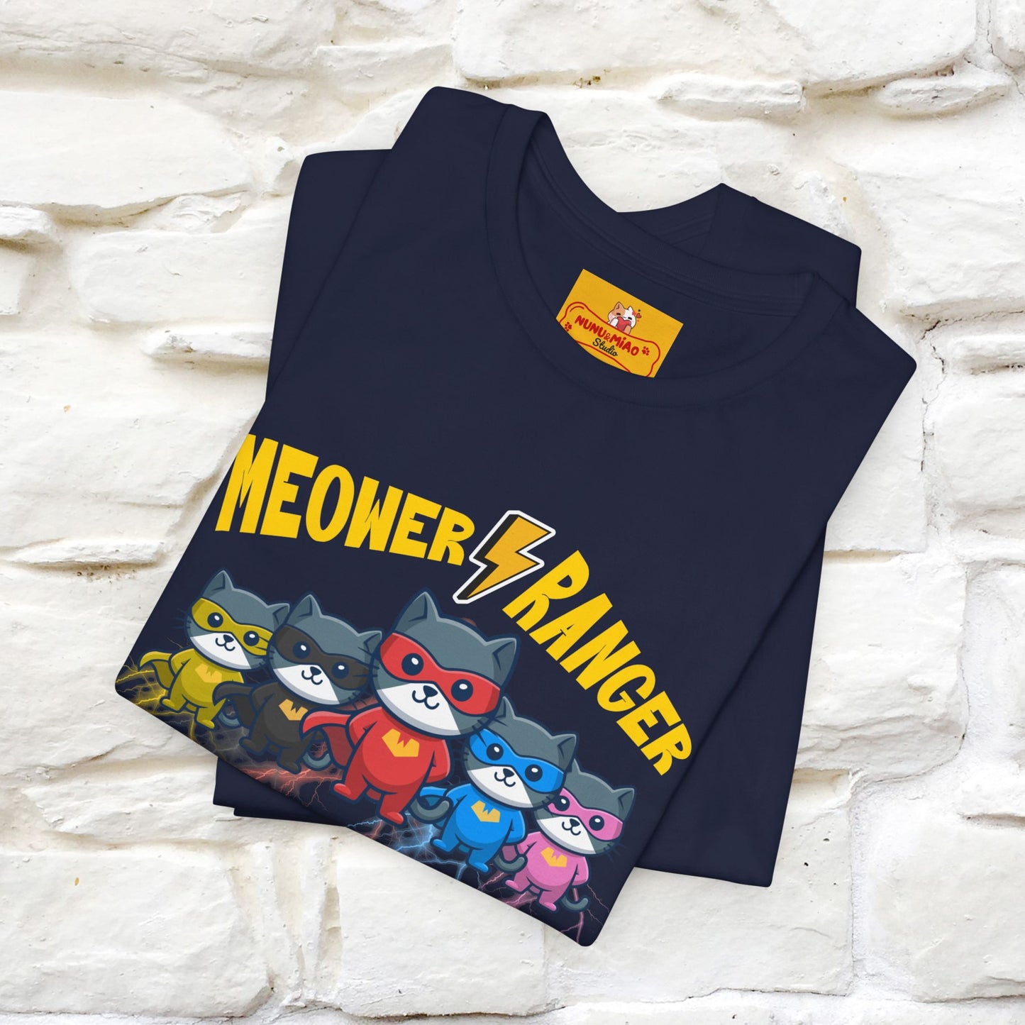 ''Meower Ranger''| CatT-Shirt | Nunu&Miao Studio