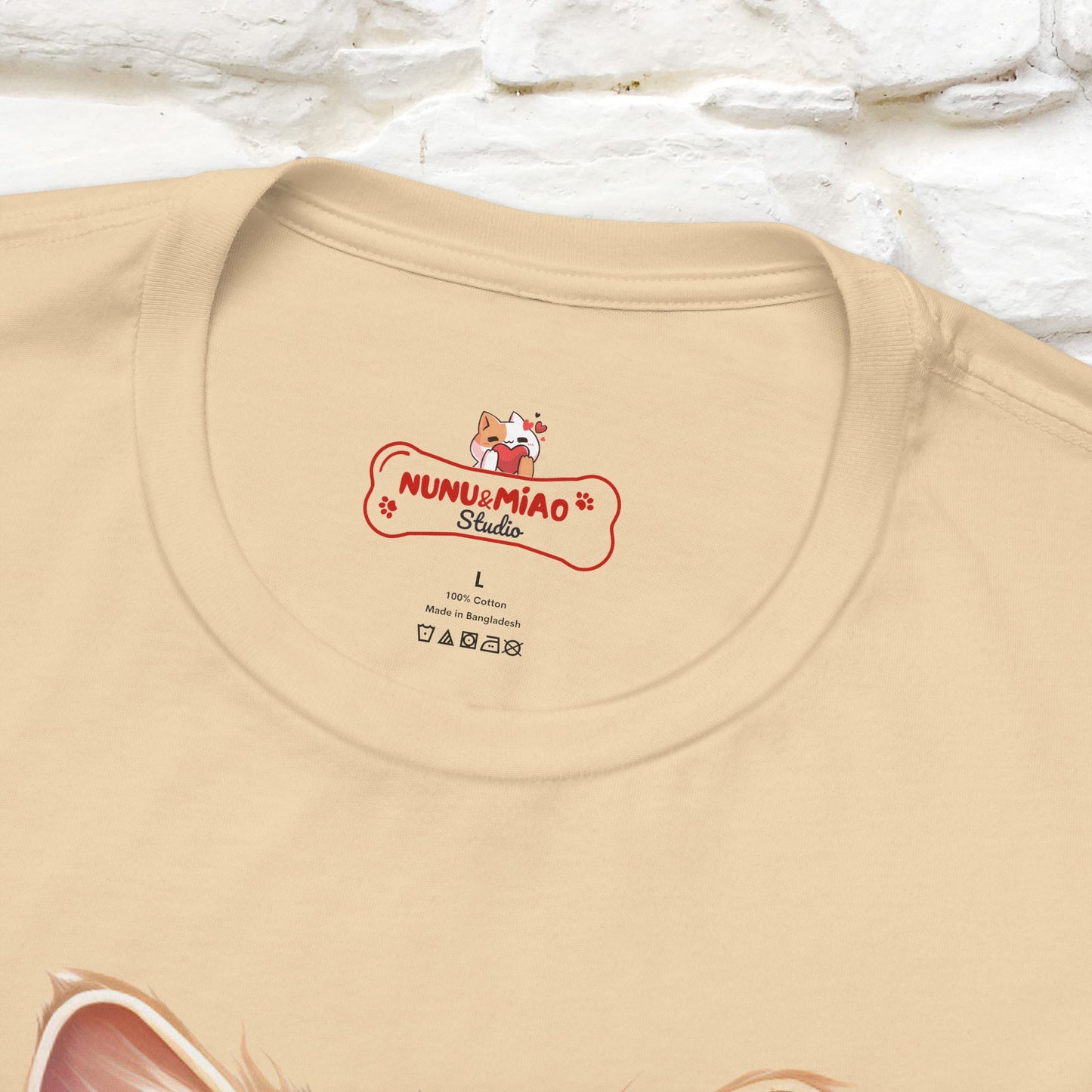 "Mr. Meow" Elegant Cat T-Shirt for Men & Women | 100% Cotton* - Nunu&Miao Studio