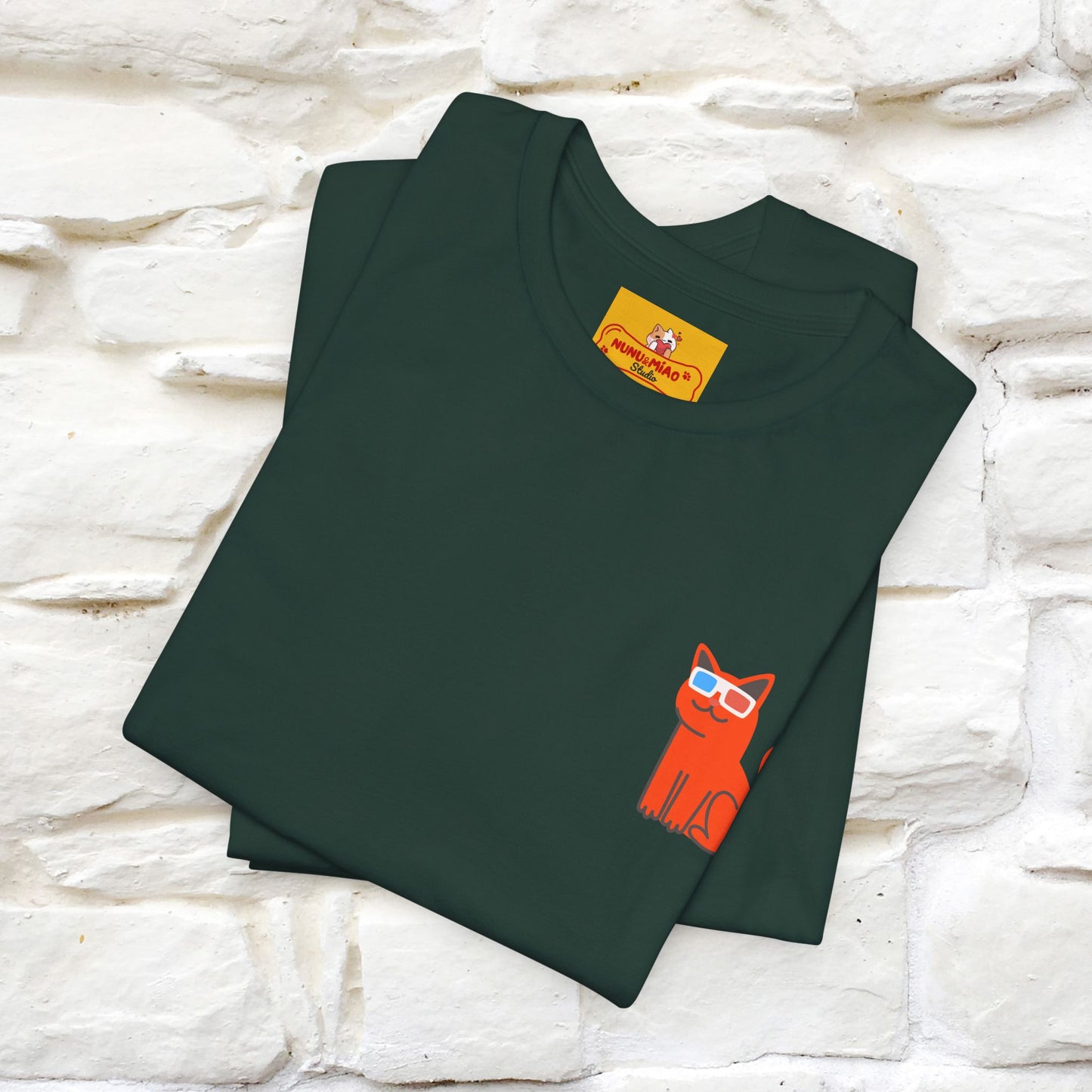 "See the Good in Yourself and Others" Cat T-Shirt | Front & Back Design | Nunu&Miao Studio