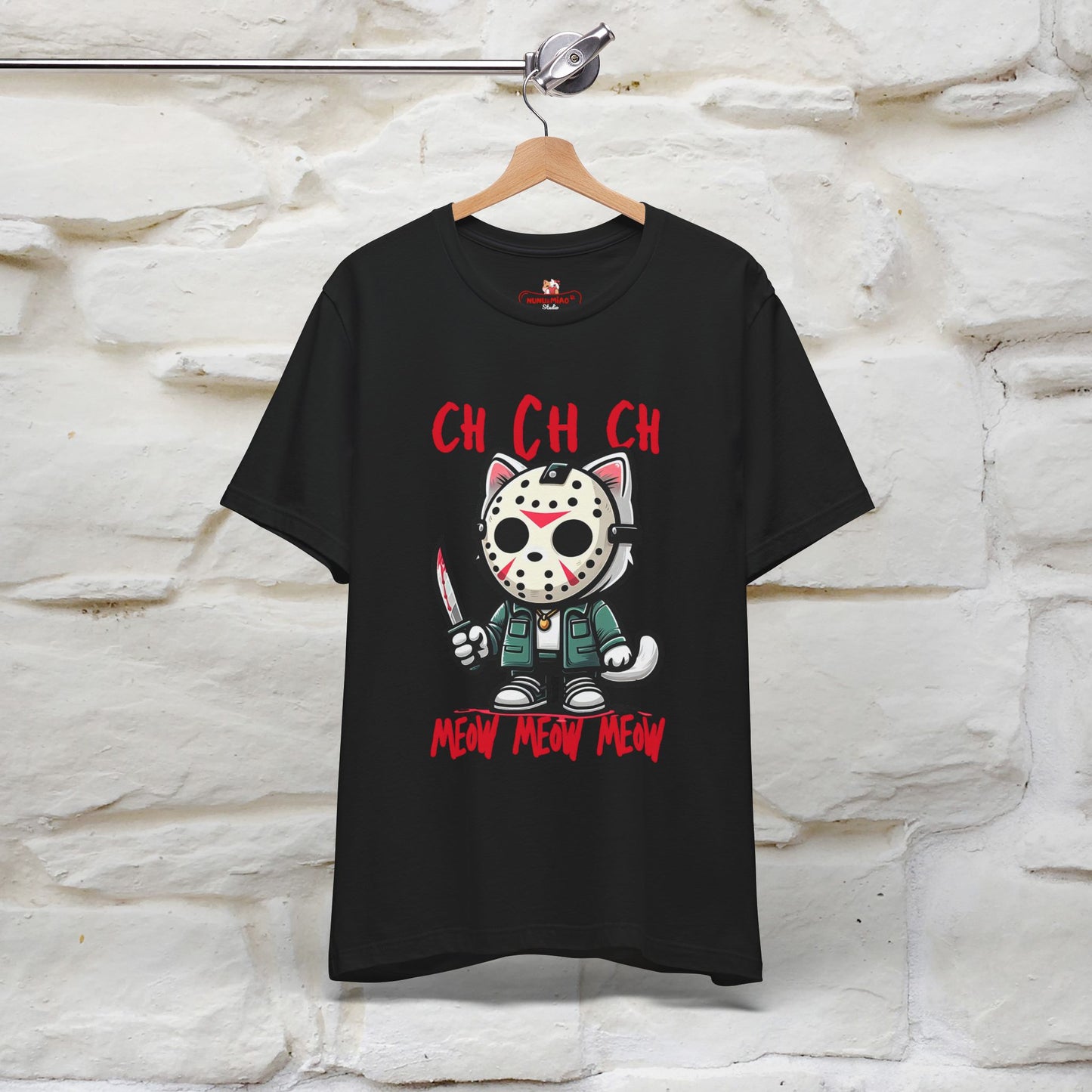 Paws N' Roses T-Shirt | Rock-Inspired Cat Lover Tee for Men & Women | 100% Cotton* - Nunu&Miao Studio