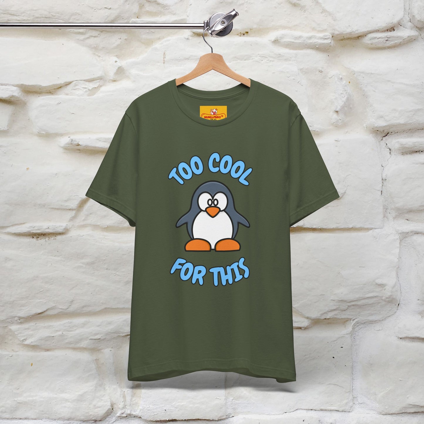 ''Too Cool For This" |Cat T-Shirt | Nunu&Miao Studio