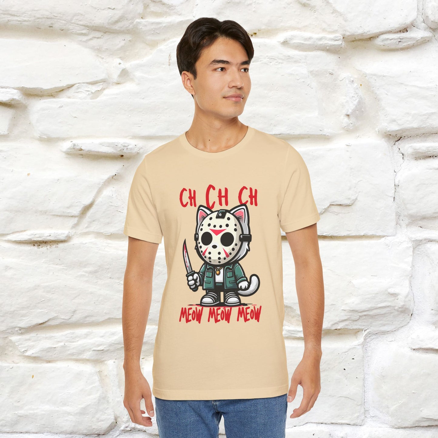 Paws N' Roses T-Shirt | Rock-Inspired Cat Lover Tee for Men & Women | 100% Cotton* - Nunu&Miao Studio