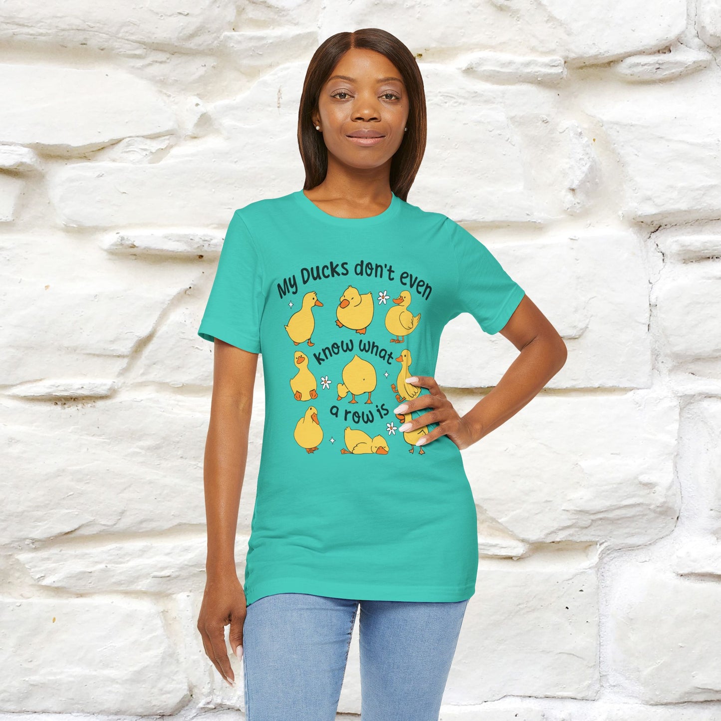 "My Duck Don't Even Know What A Row Is" Funny T-shirt |Nunu&Miao Studio