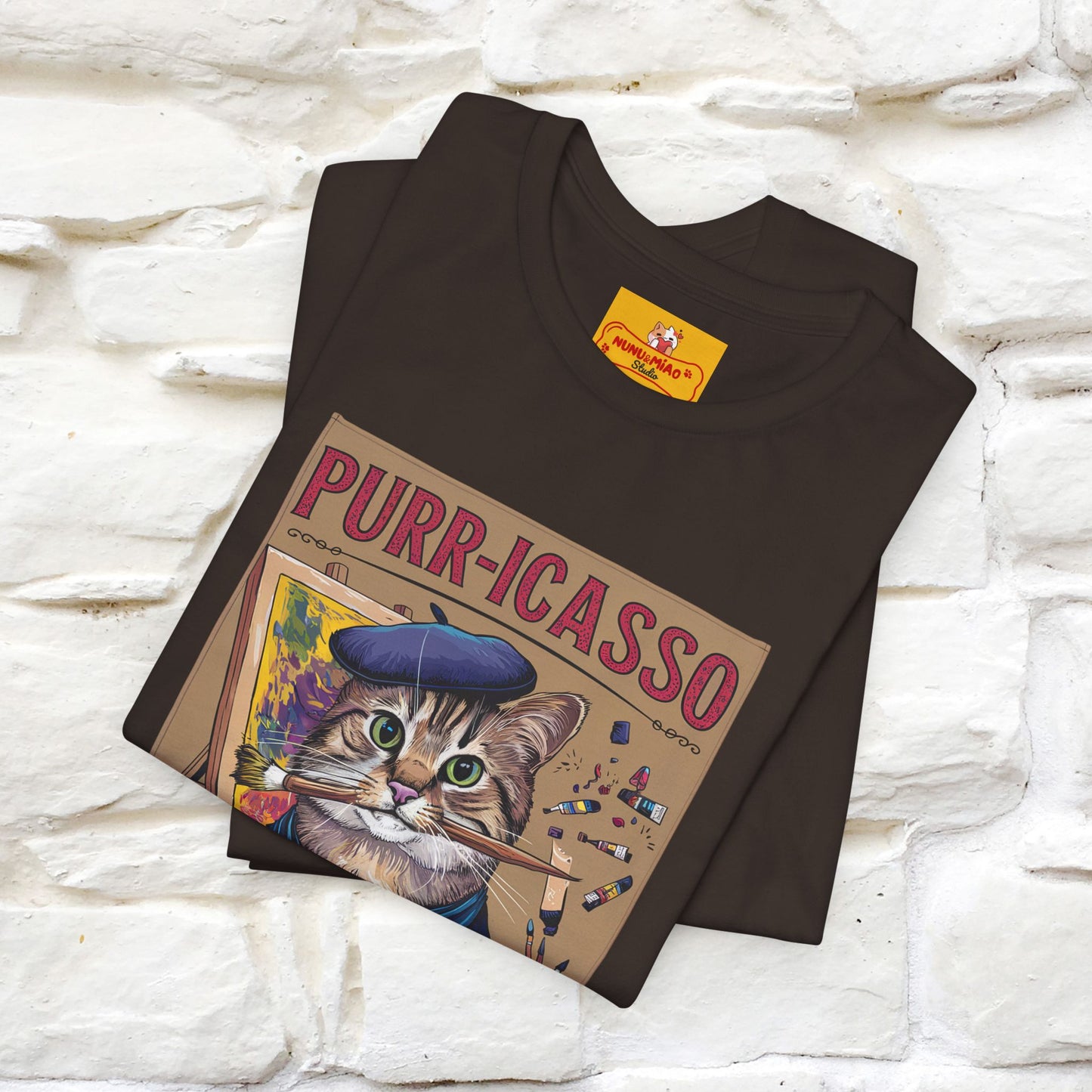 ''Purr-Icasso Masters Of Meows'' | CatT-Shirt | Nunu&Miao Studio