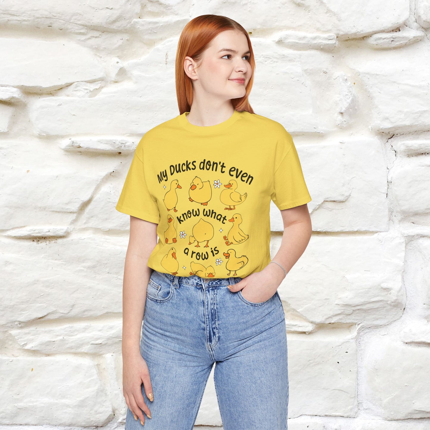"My Duck Don't Even Know What A Row Is" Funny T-shirt |Nunu&Miao Studio