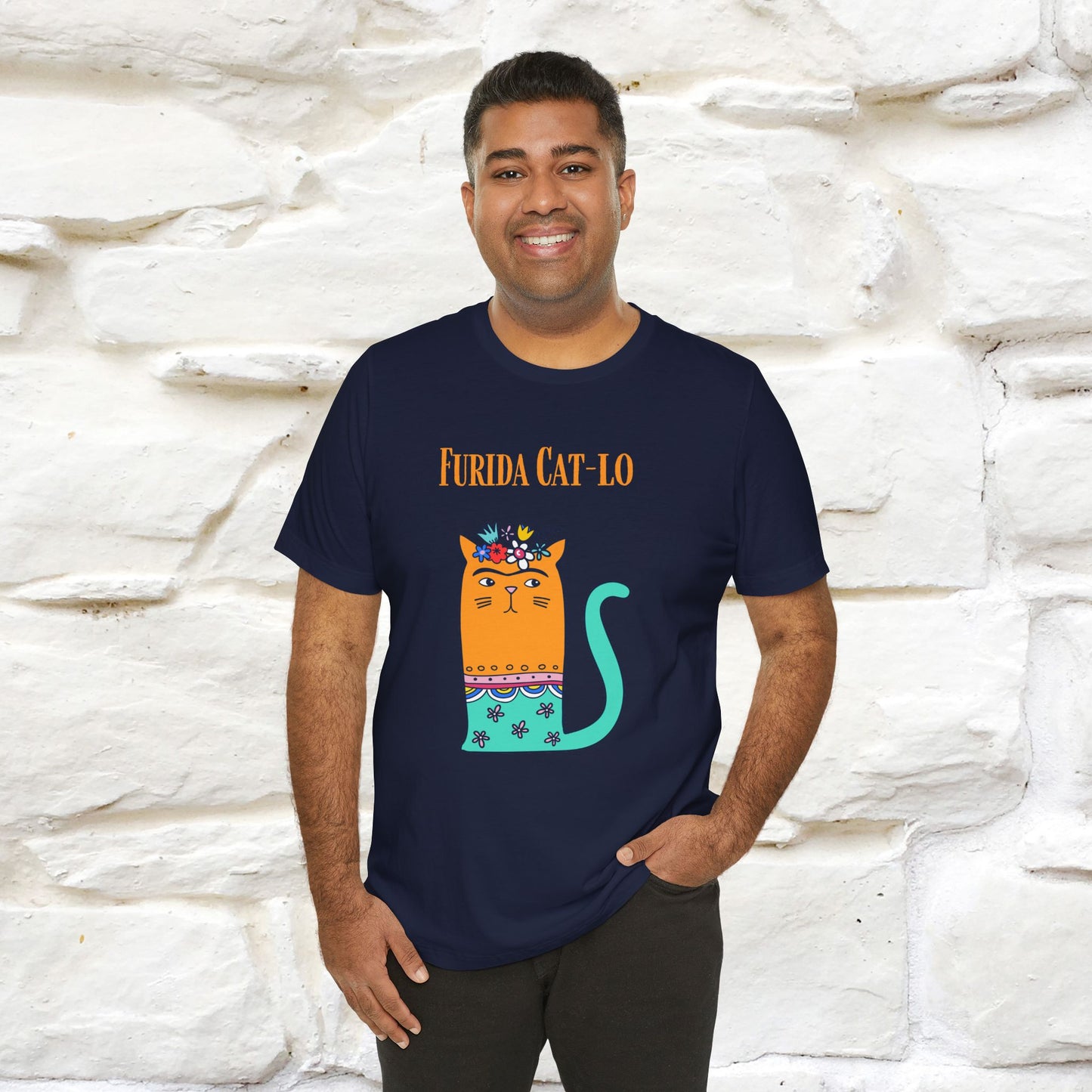 "Furida Cat-Lo'' Cat T-Shirt | | Nunu&Miao Studio