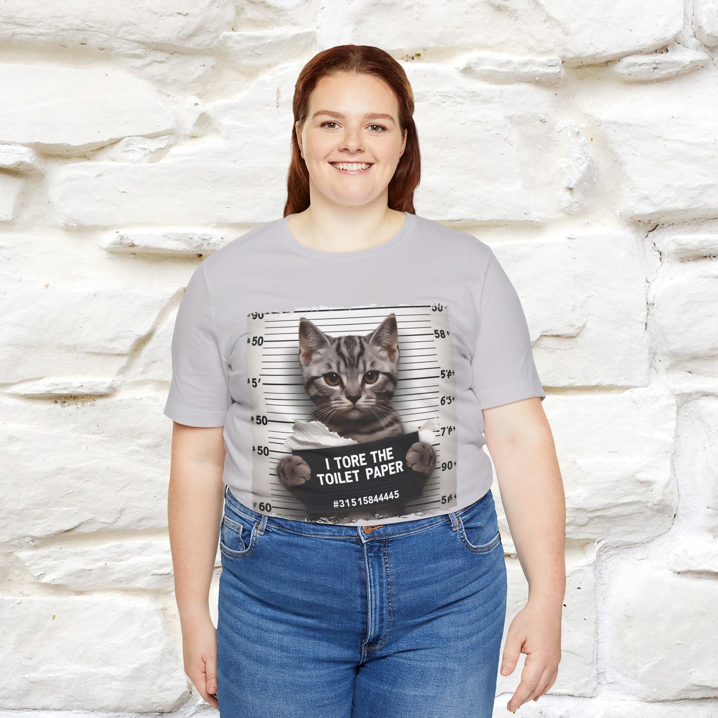''I Tore The Toilet Paper'' | Funny Cat T-Shirt | Nunu&Miao Studio