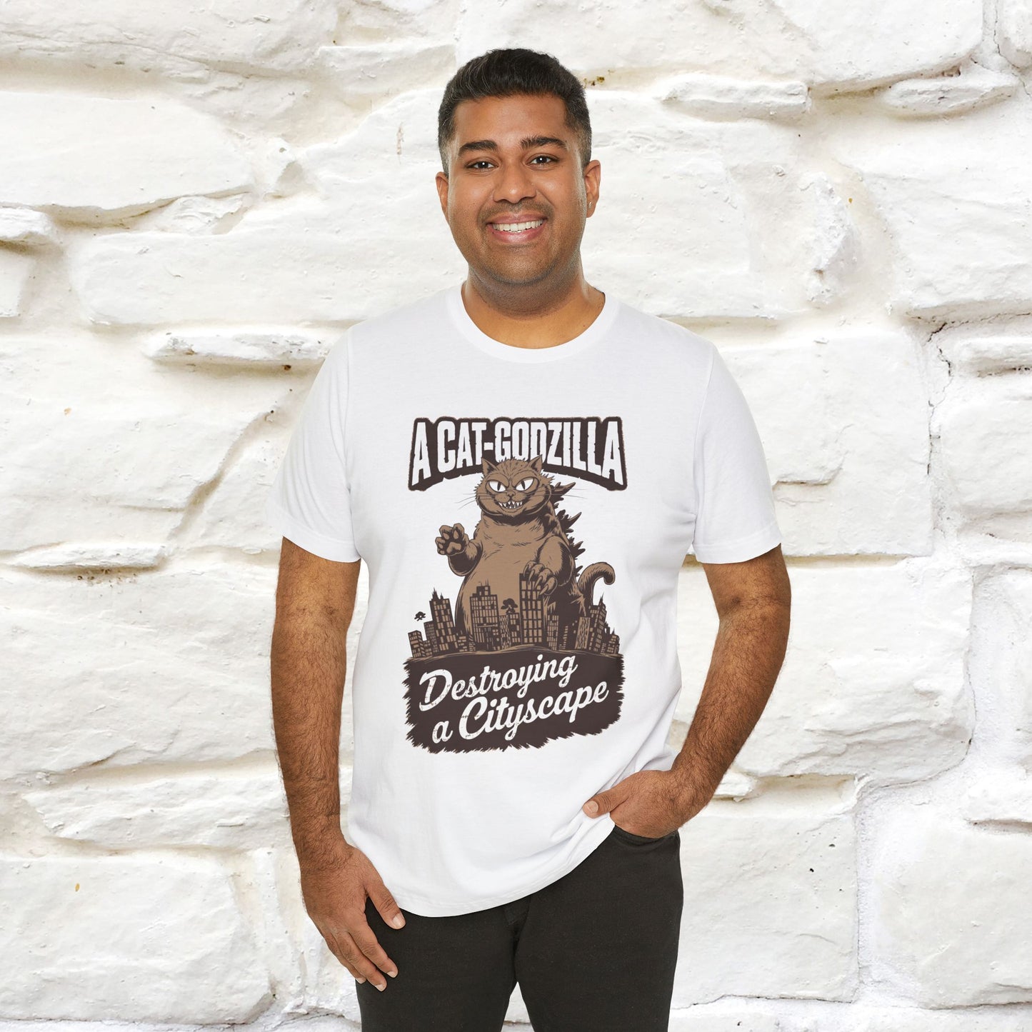 ''A Cat-Godzilla ''| CatT-Shirt | Nunu&Miao Studio