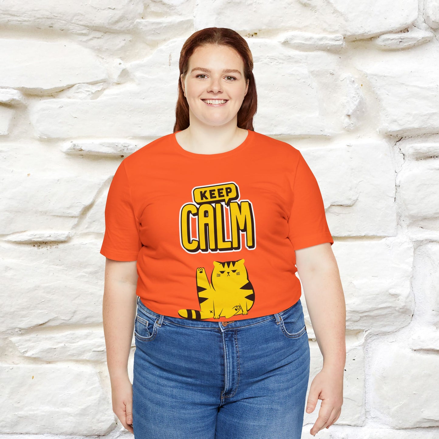 "Keep..." | Cat T-Shirt | Nunu&Miao Studio