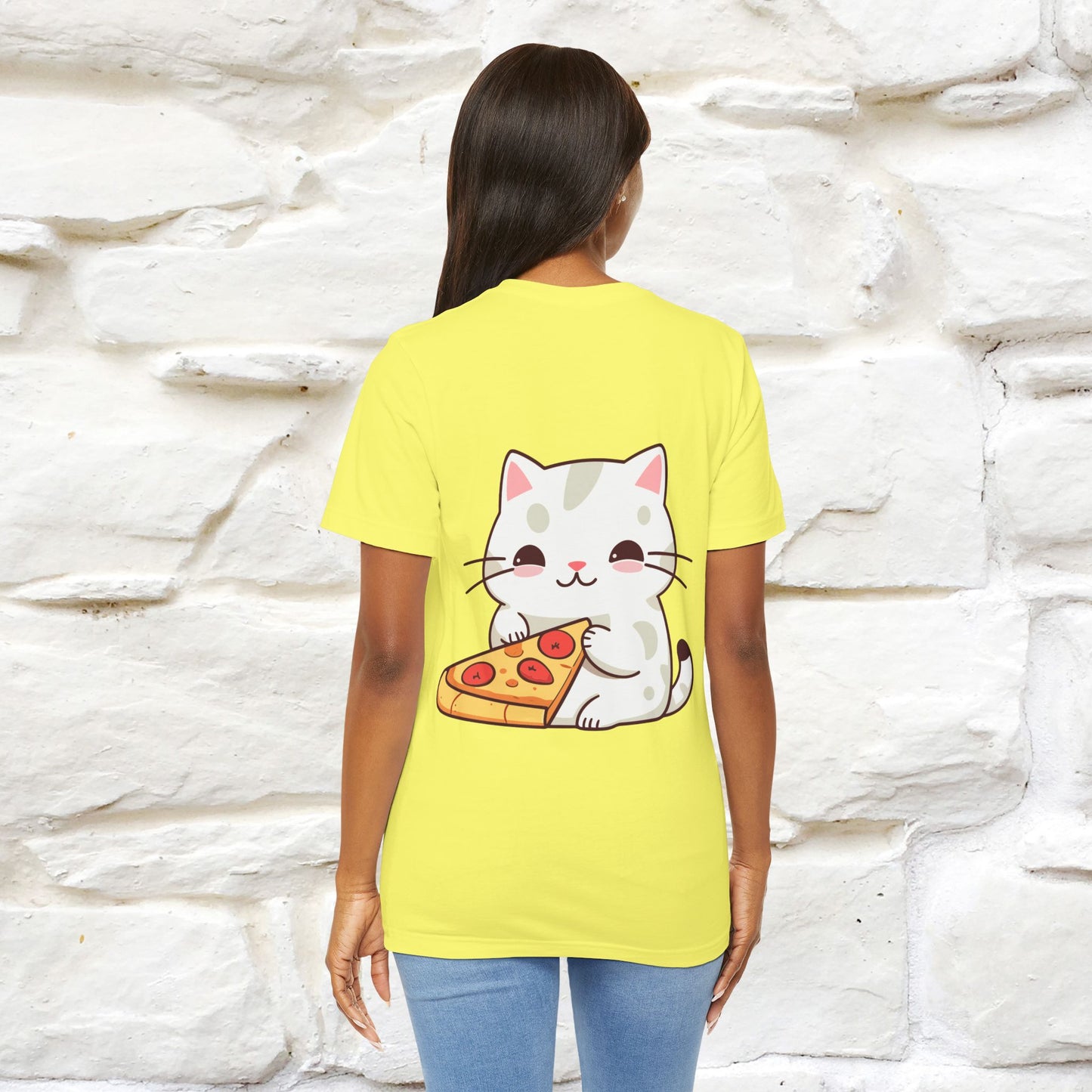 "I Love Pizza"| Cat T-shirt | Nunu&Miao Studio