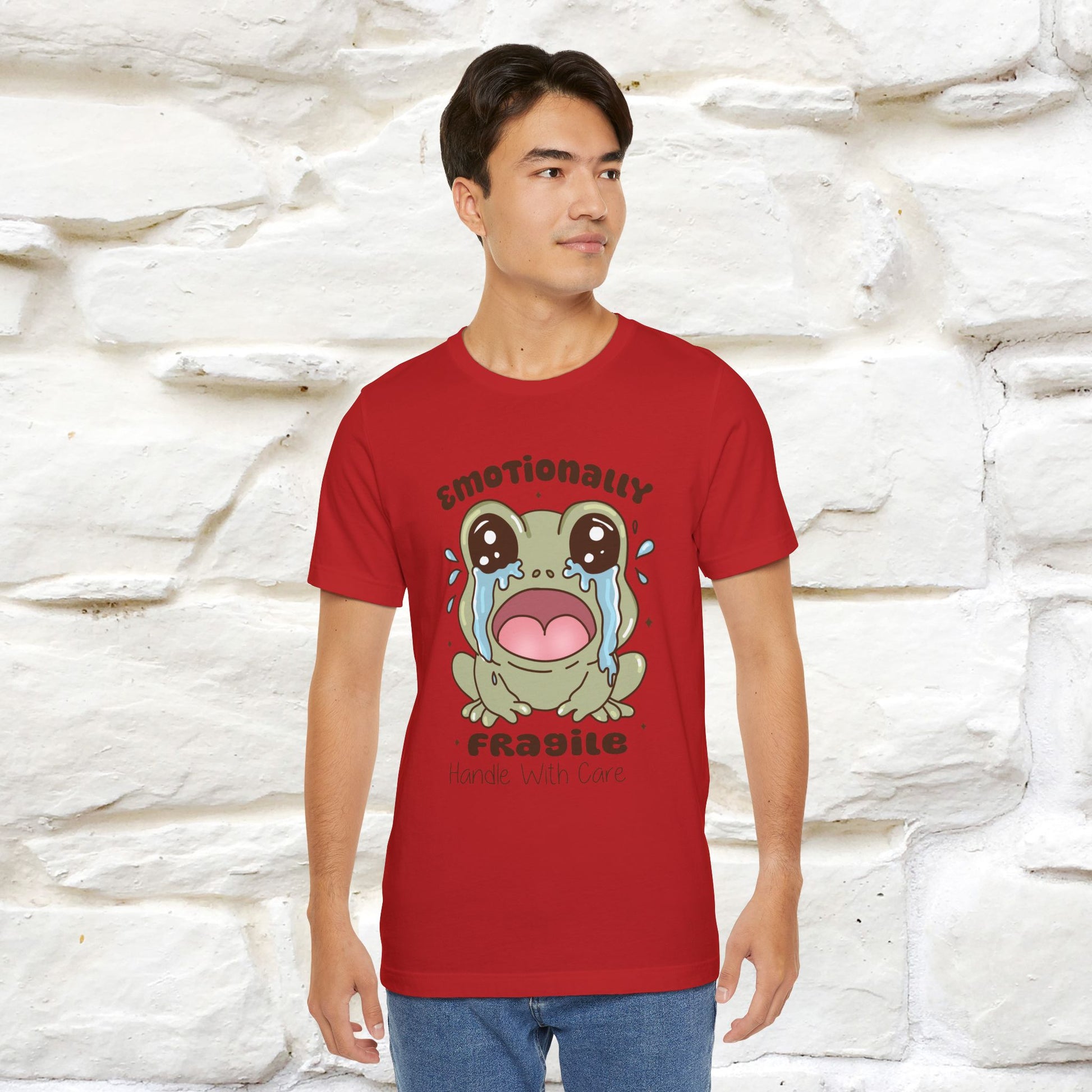 "Emotionally Fragile Handle With Care " Funny T-shirt |Nunu&Miao Studio - Nunu&Miao Studio