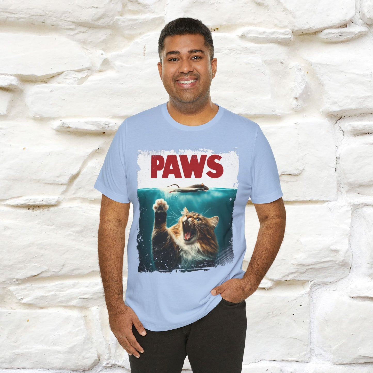 ''Paws'' Cat T-Shirt | | Nunu&Miao Studio
