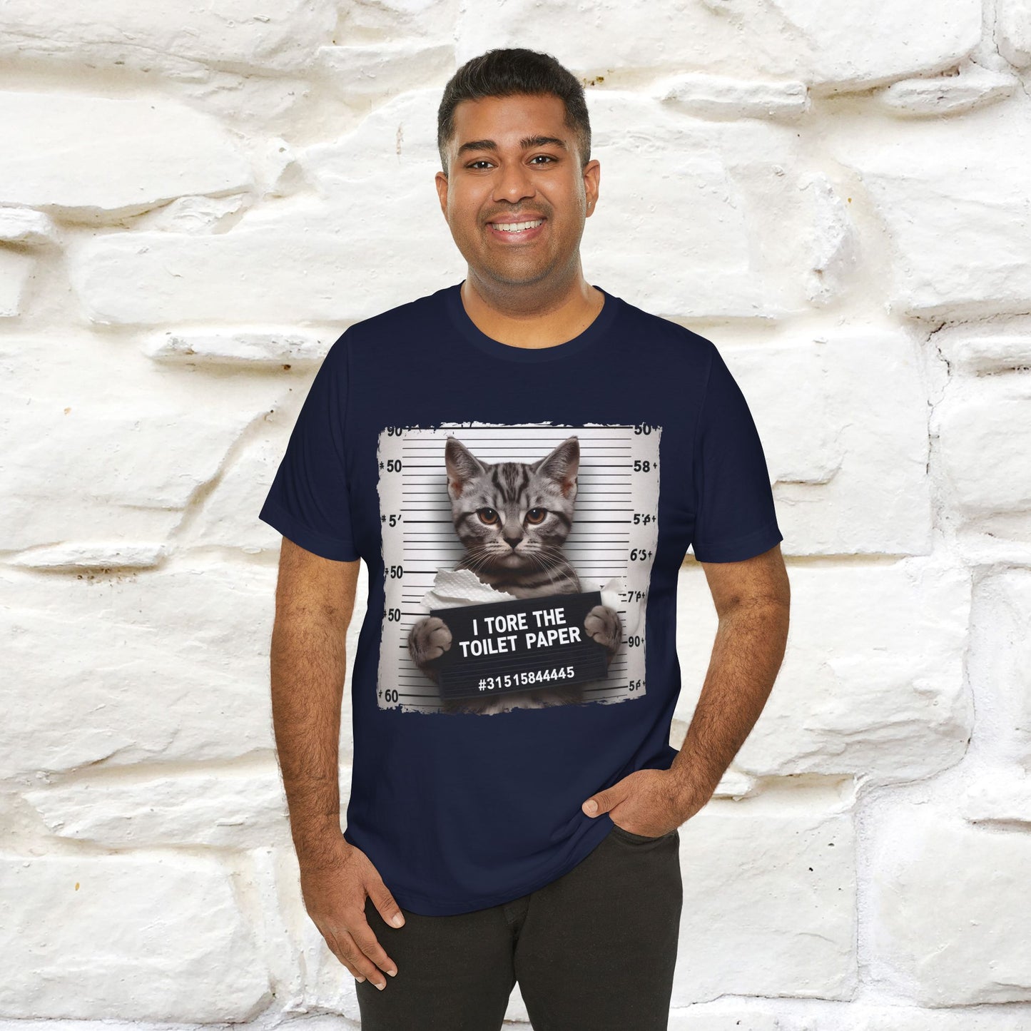 ''I Tore The Toilet Paper'' | Funny Cat T-Shirt | Nunu&Miao Studio