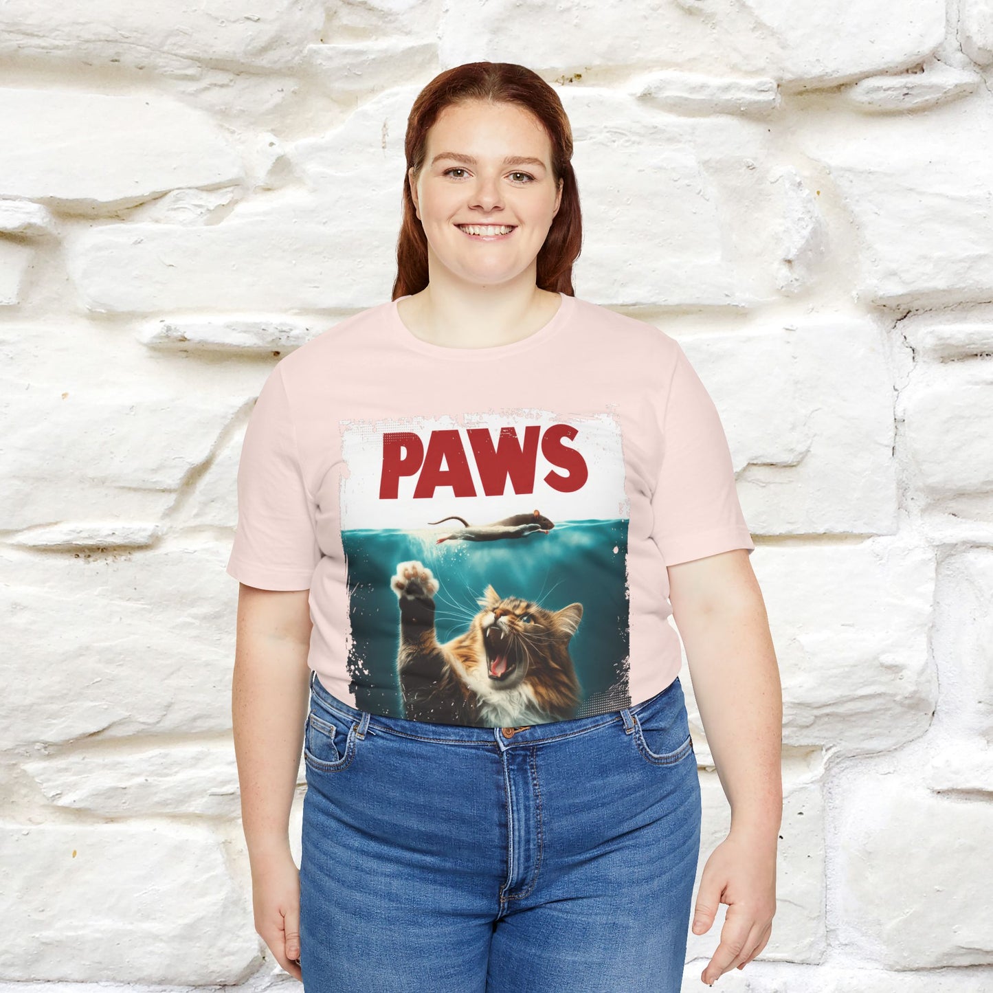 ''Paws'' Cat T-Shirt | | Nunu&Miao Studio