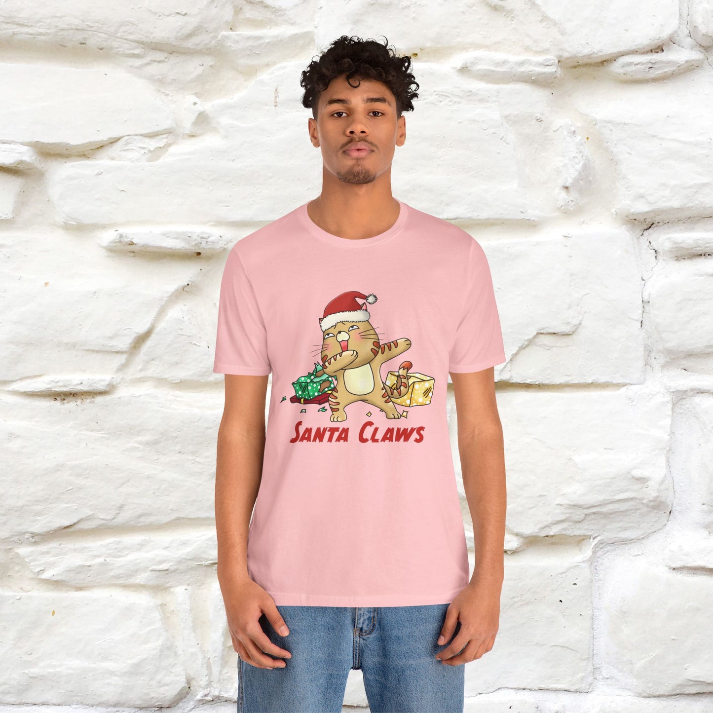 "Santa Claws" |Funny Cat T-Shirt | Nunu&Miao Studio