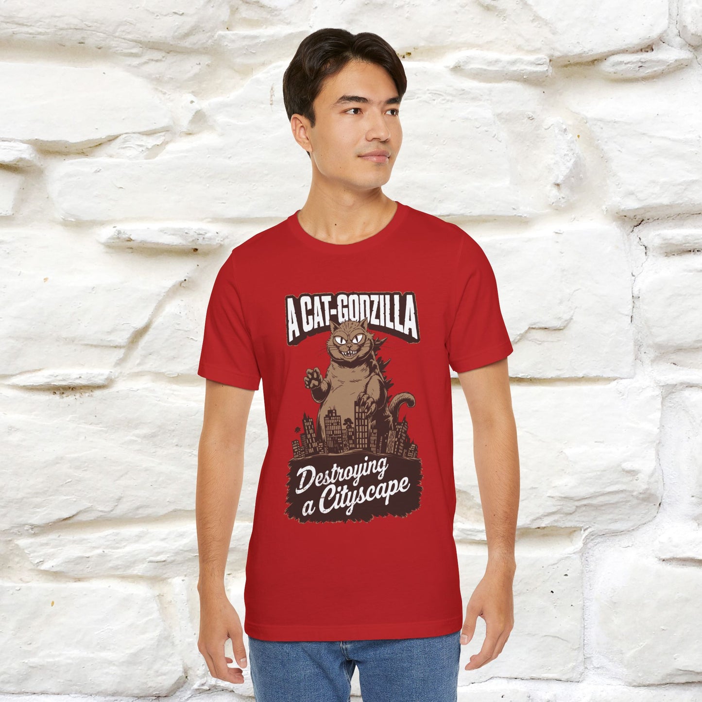 ''A Cat-Godzilla ''| CatT-Shirt | Nunu&Miao Studio